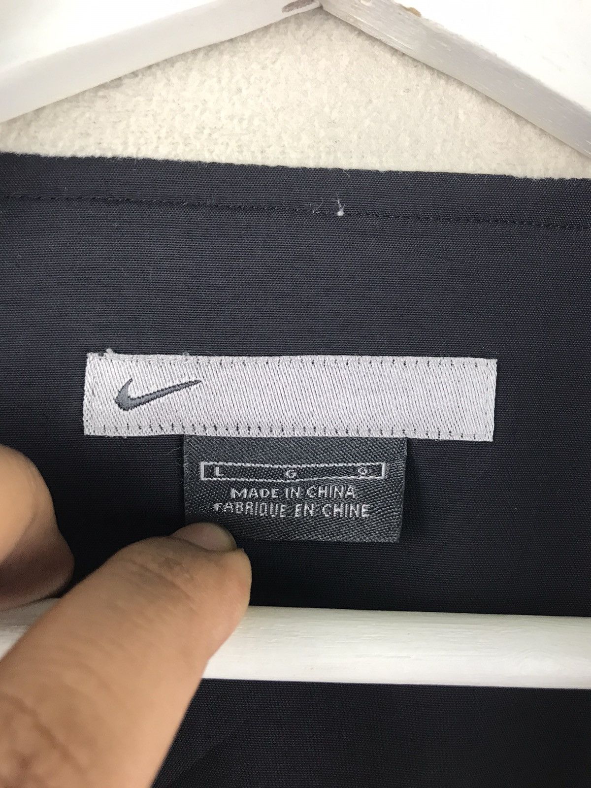 Japanese Brand × Nike × Vintage Vintage Nike Retro Fleece Zipper Jacket Size US L / EU 52-54 / 3 - 4 Thumbnail