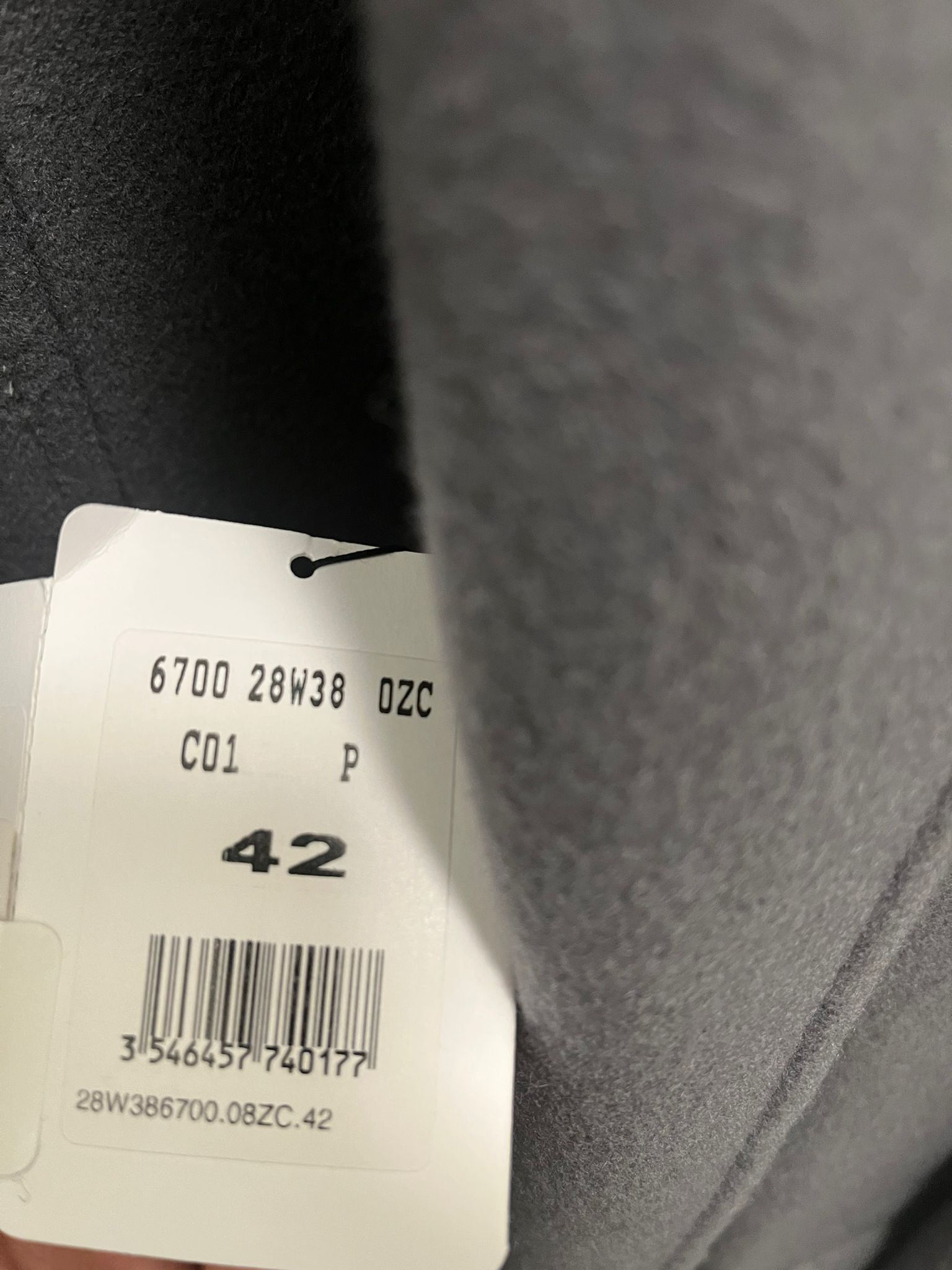 Celine Double Face Cashmere Coat in Grey Size M / US 6-8 / IT 42-44 - 7 Thumbnail