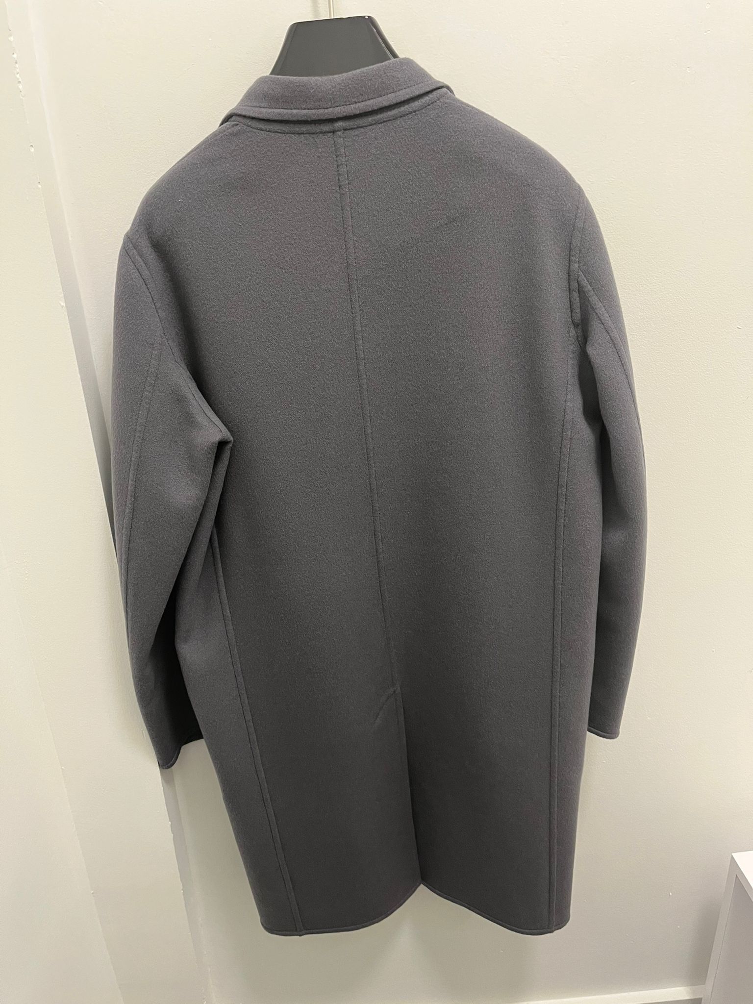 Celine Double Face Cashmere Coat in Grey Size M / US 6-8 / IT 42-44 - 8 Thumbnail