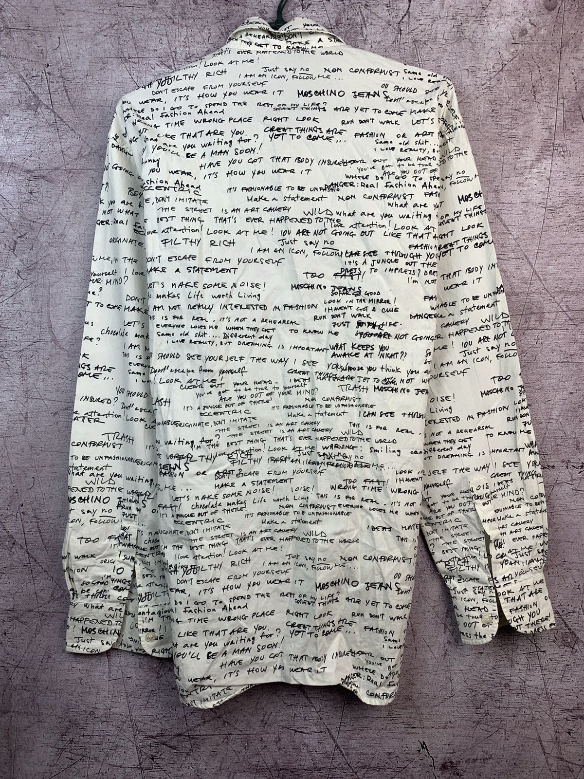 Moschino Vintage Moschino Multi Logo Y2K Shirt Size US M / EU 48-50 / 2 - 13 Thumbnail