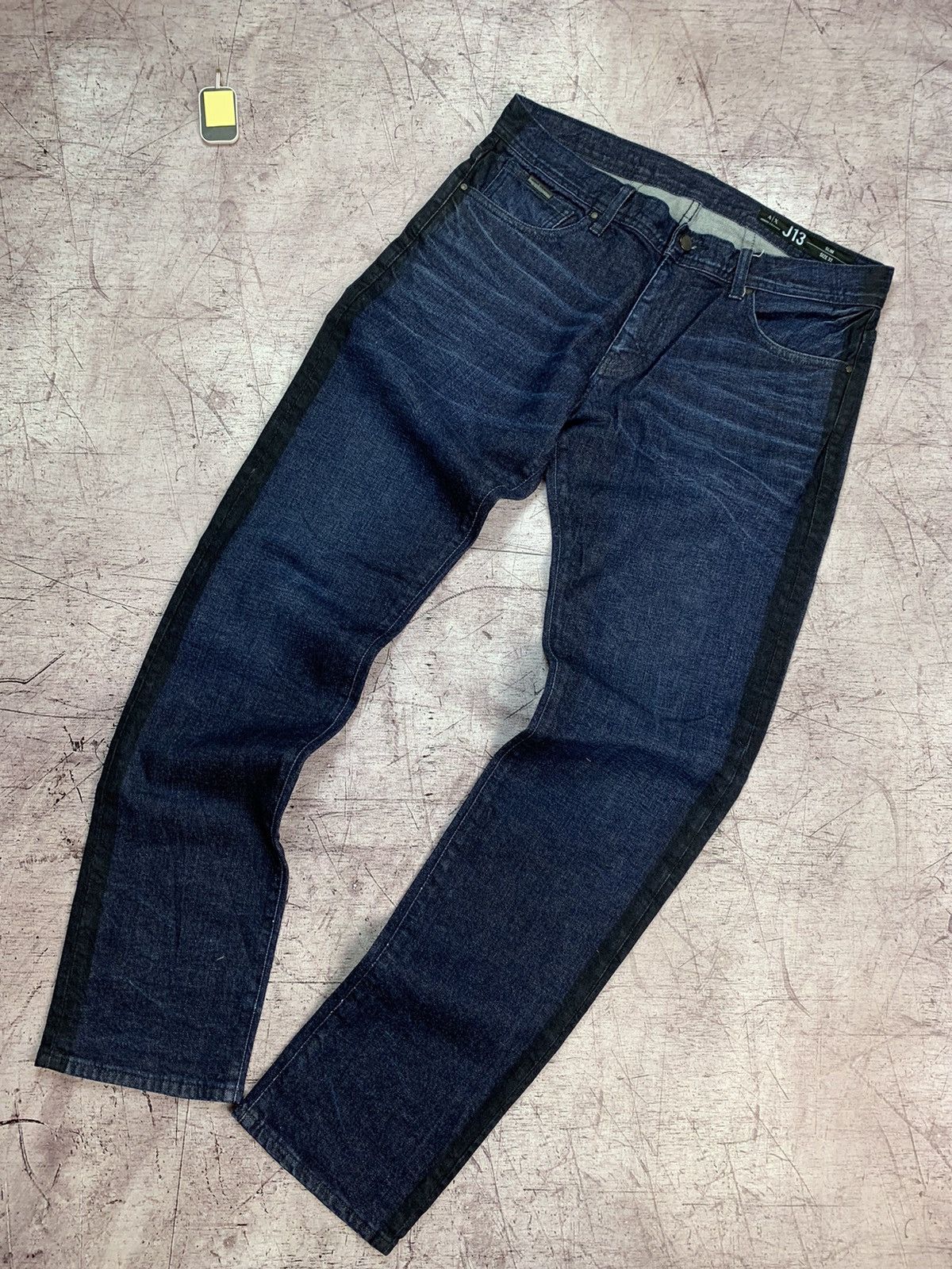 Armani × Vintage Armani Mens Denim Pants Jeans Size US 32 / EU 48 - 2 Thumbnail