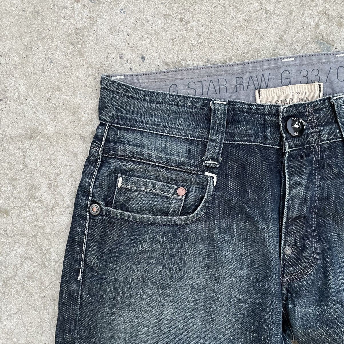 G-Star × Vintage Vintage G-Star Raw Jeans W32xL32 Pants Style USA Streetwear Size US 32 / EU 48 - 9 Thumbnail