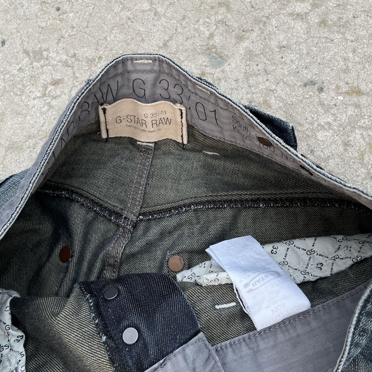 G-Star × Vintage Vintage G-Star Raw Jeans W32xL32 Pants Style USA Streetwear Size US 32 / EU 48 - 12 Thumbnail