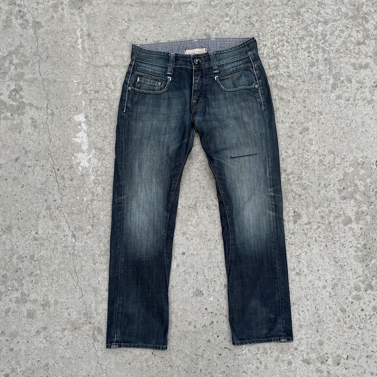 G-Star × Vintage Vintage G-Star Raw Jeans W32xL32 Pants Style USA Streetwear Size US 32 / EU 48 - 2 Thumbnail