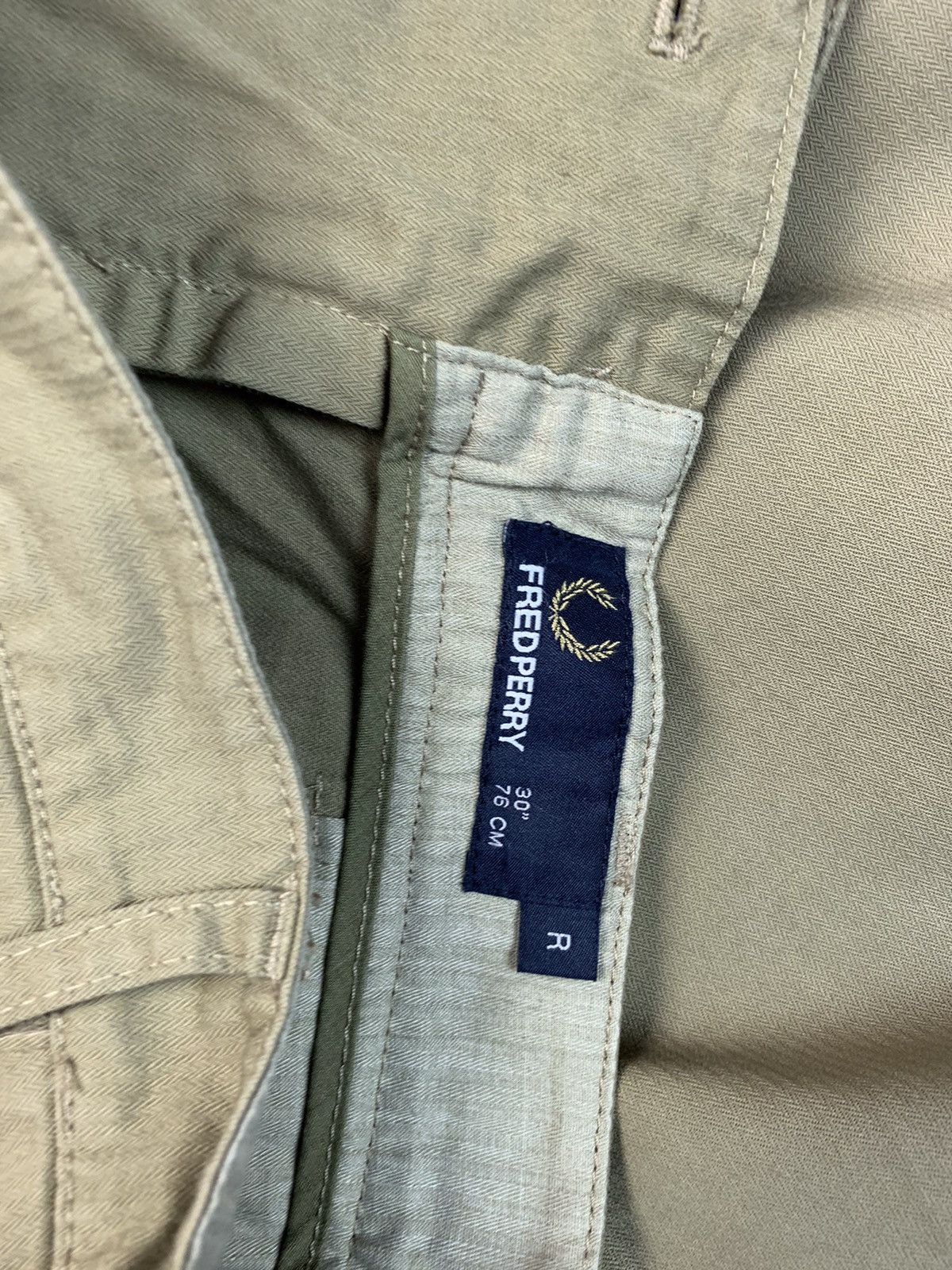 Fred Perry × Vintage Fred Perry Vintage Mens Chino Pants Size US 30 / EU 46 - 11 Thumbnail