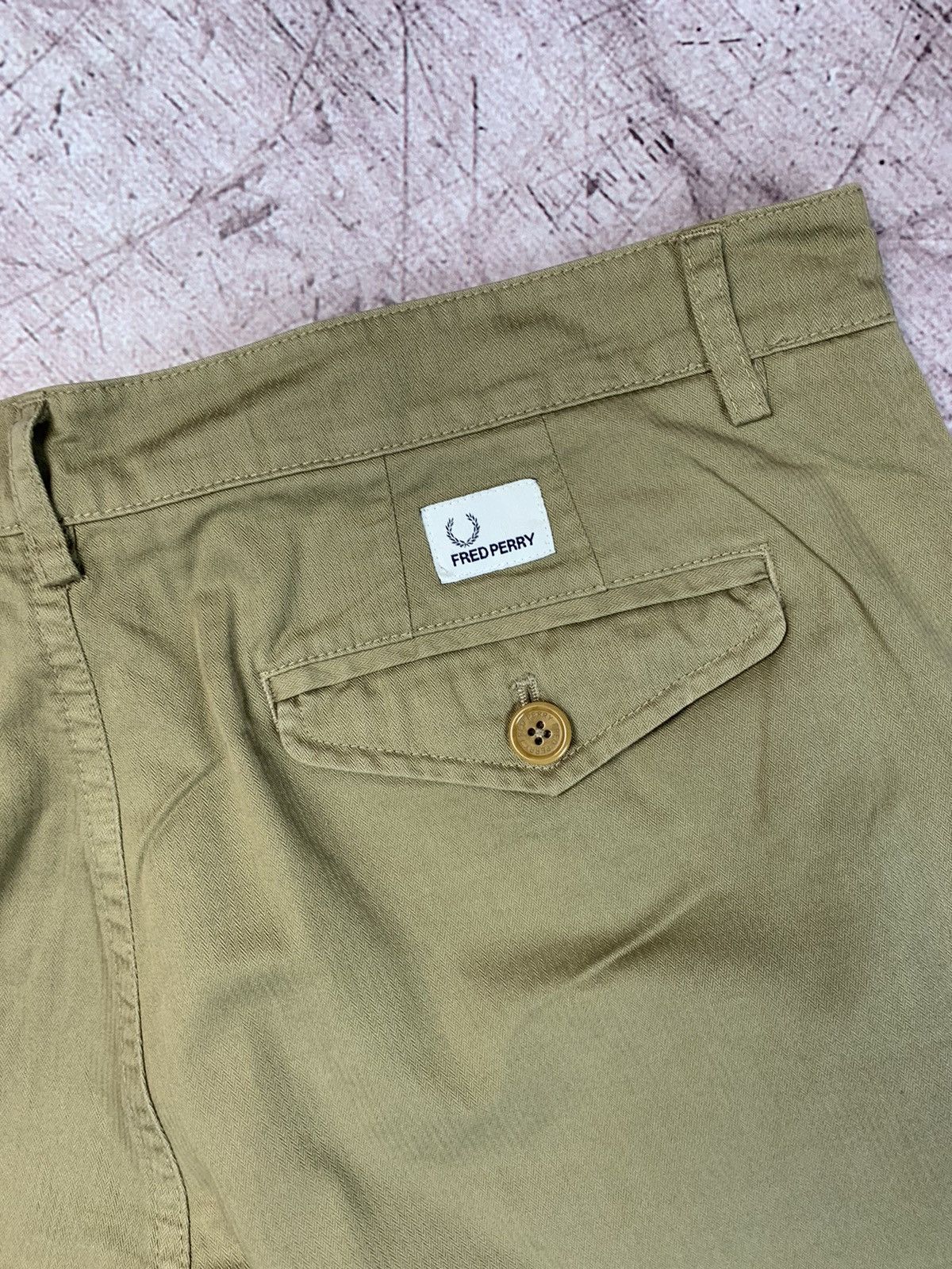 Fred Perry × Vintage Fred Perry Vintage Mens Chino Pants Size US 30 / EU 46 - 3 Thumbnail