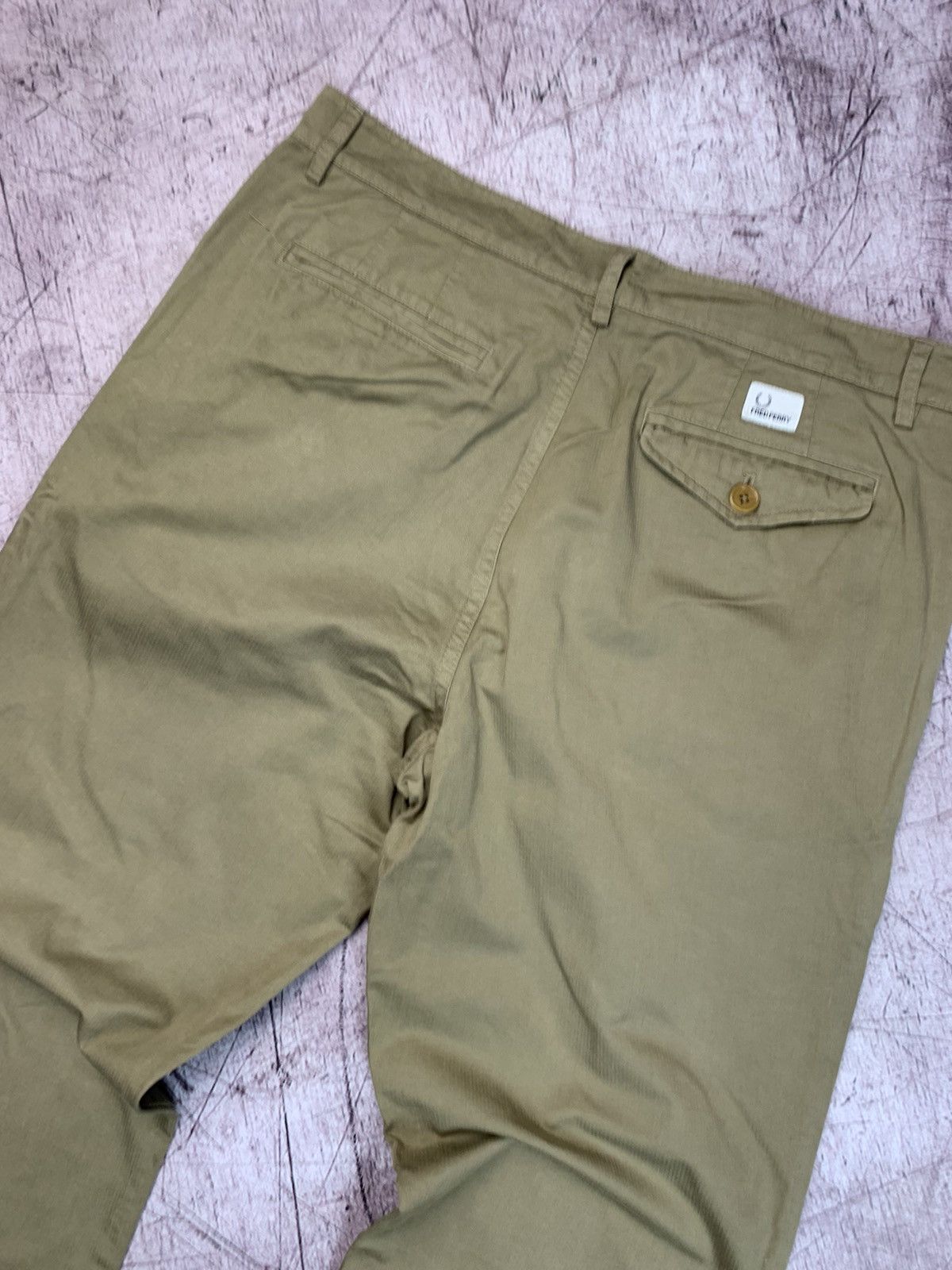 Fred Perry × Vintage Fred Perry Vintage Mens Chino Pants Size US 30 / EU 46 - 2 Thumbnail