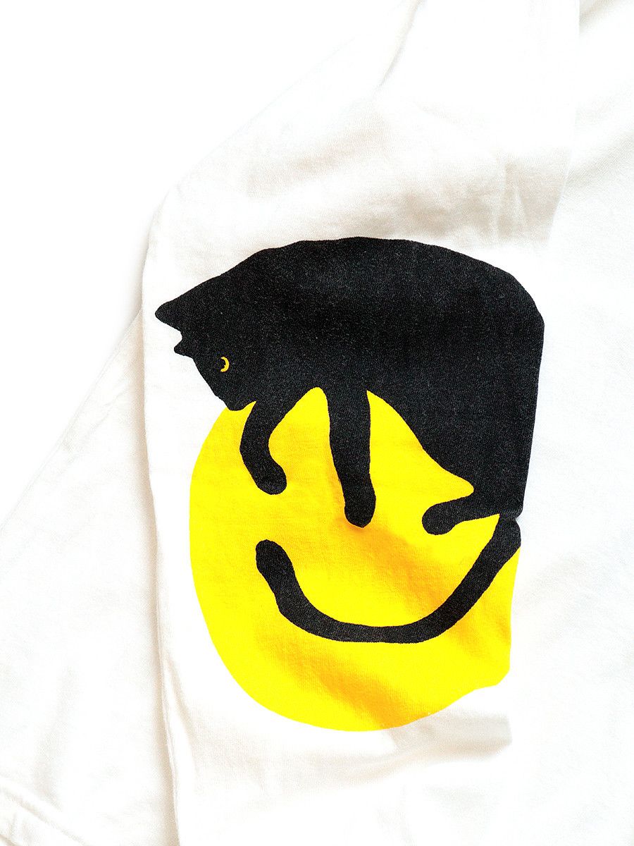 Kapital Kapital Tenjiku Catpital Smiley Long Sleeve Size US S / EU 44-46 / 1 - 3 Thumbnail
