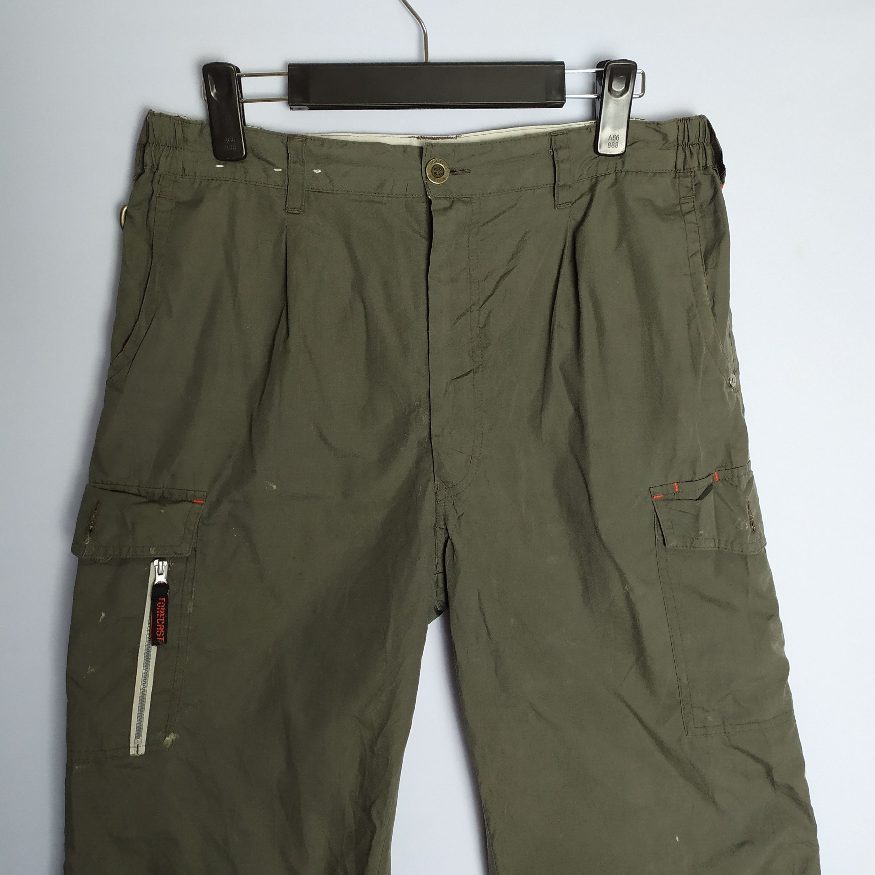 Japanese Brand Forecast Streetwear Cargo Pants Multipocket Tactical Pant Size US 31 - 5 Thumbnail