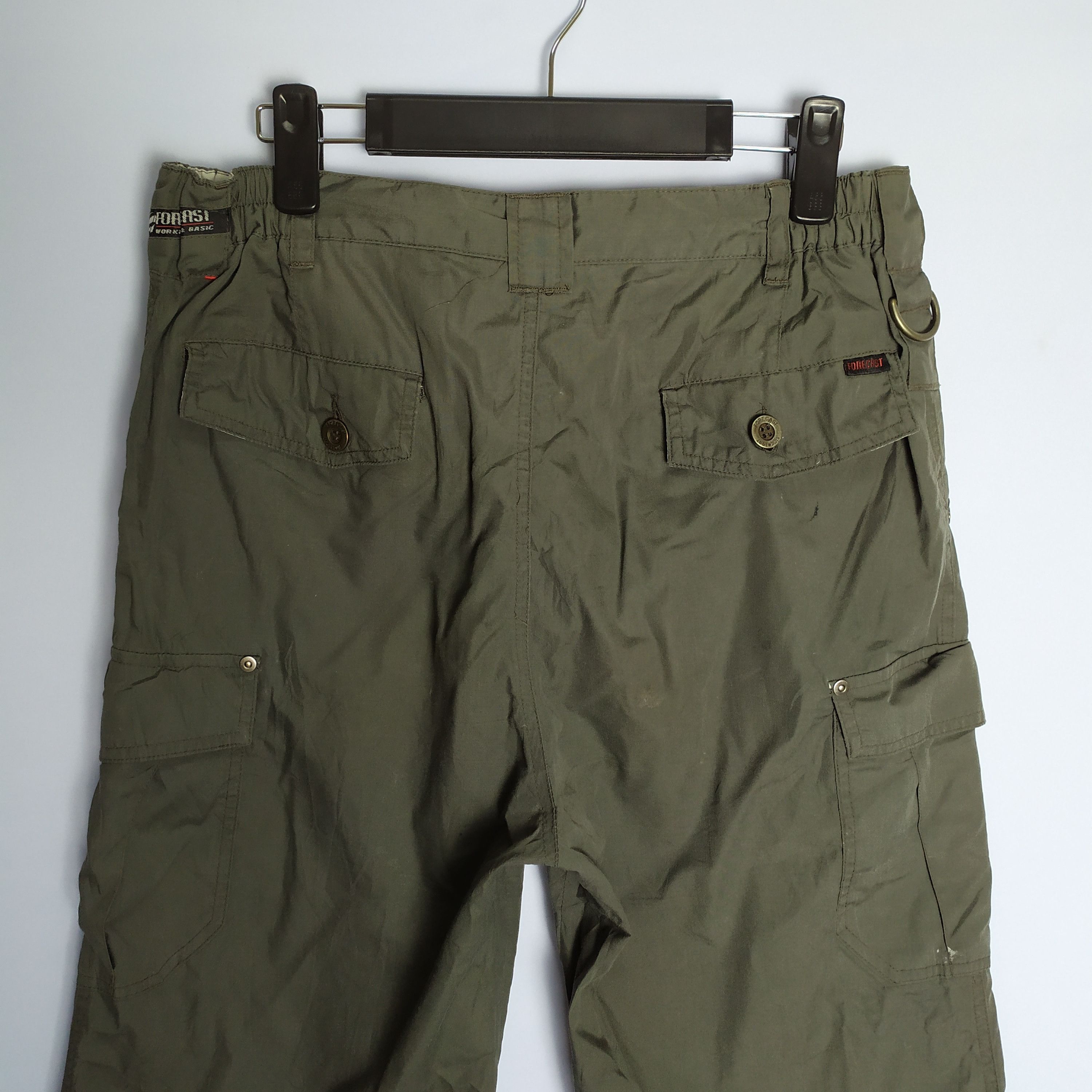 Japanese Brand Forecast Streetwear Cargo Pants Multipocket Tactical Pant Size US 31 - 18 Thumbnail