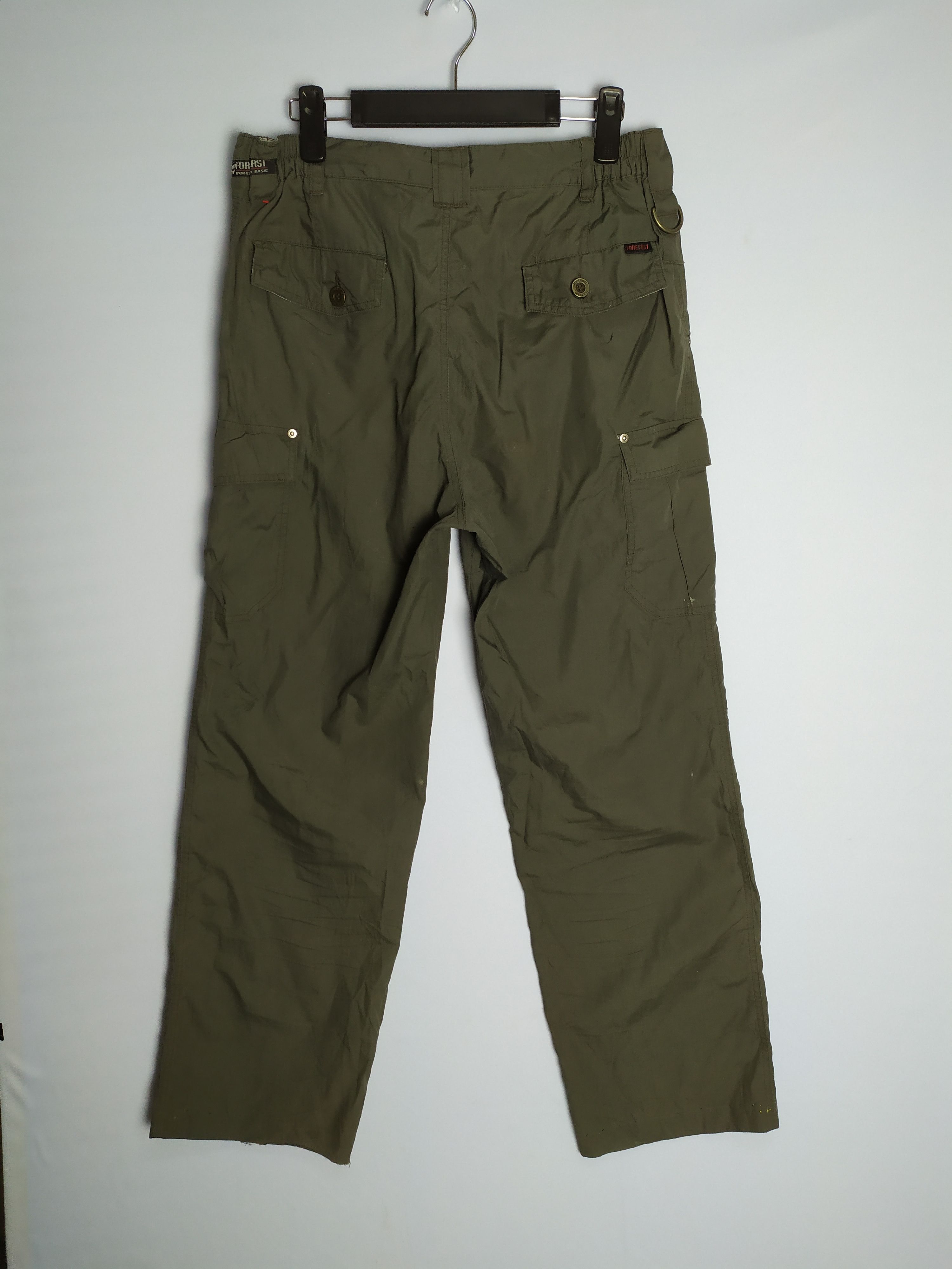 Japanese Brand Forecast Streetwear Cargo Pants Multipocket Tactical Pant Size US 31 - 19 Thumbnail