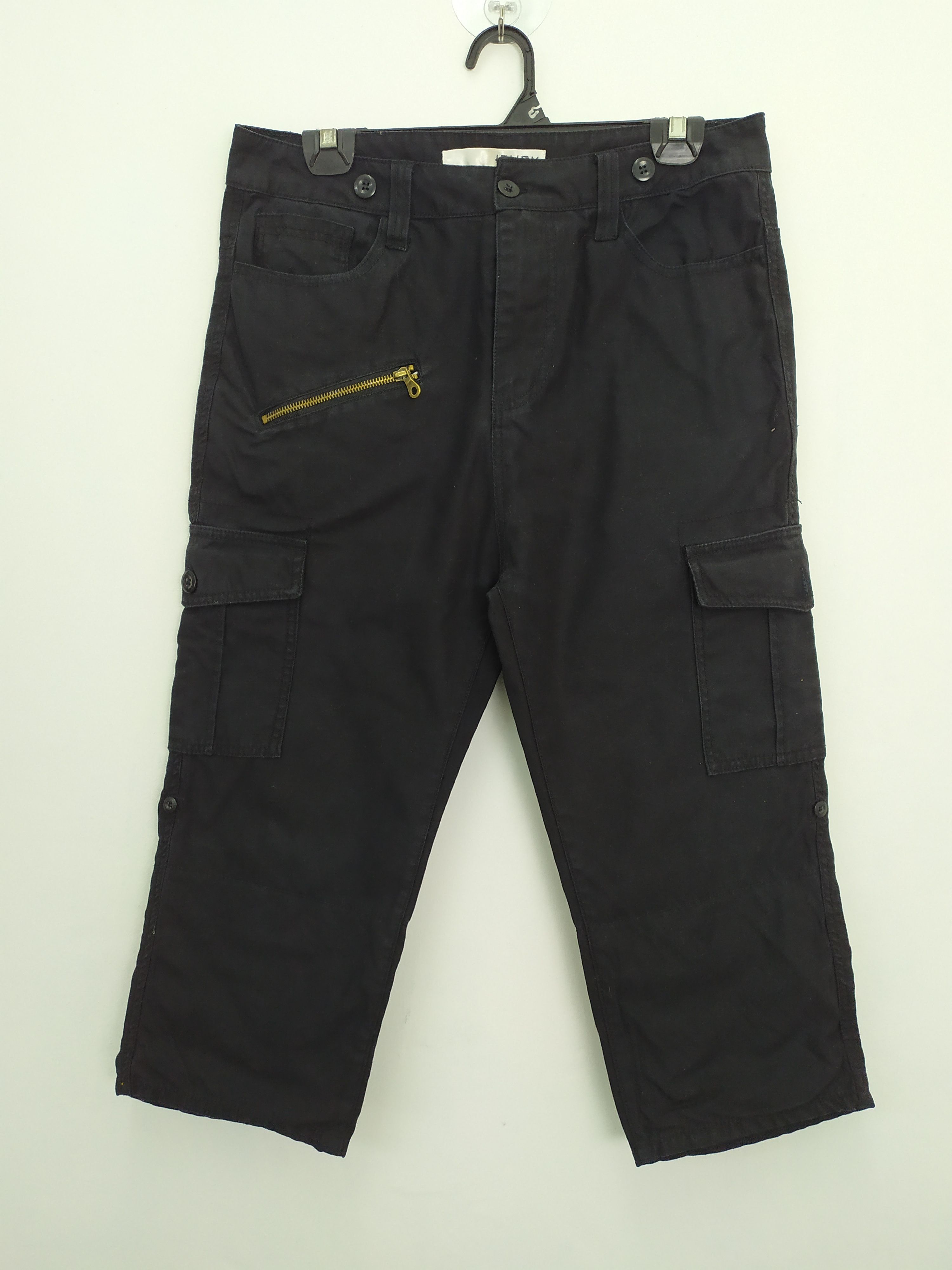 Japanese Brand HALHAM SHORT CARGO PANTS MULTIPOCKET TACTICAL PANTS Size US 30 / EU 46 - 1 Thumbnail