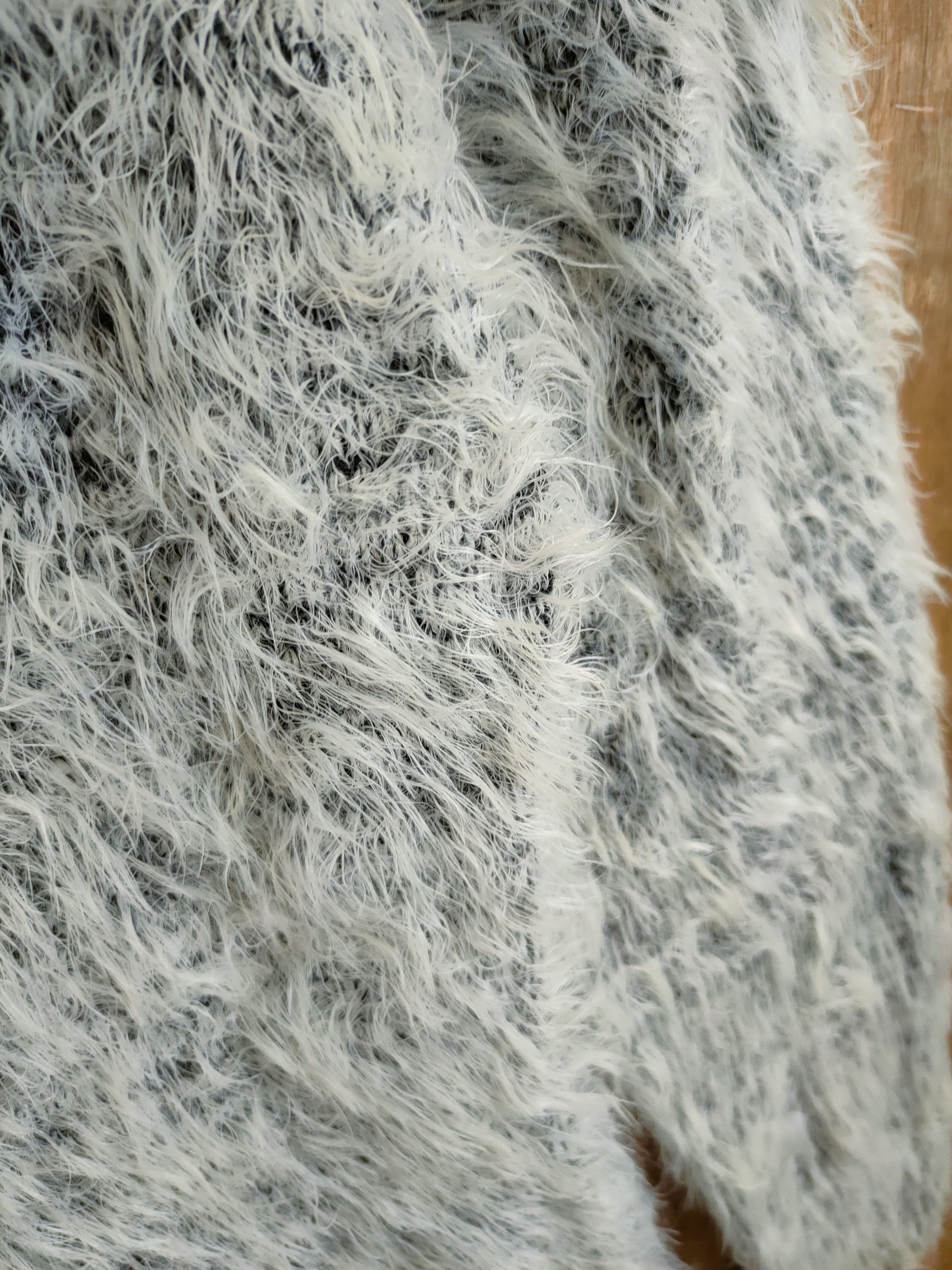 Homespun Knitwear D Cecil Mc Bee fur shag shaggy mohair knitwear #46-970 Size M / US 6-8 / IT 42-44 - 6 Thumbnail
