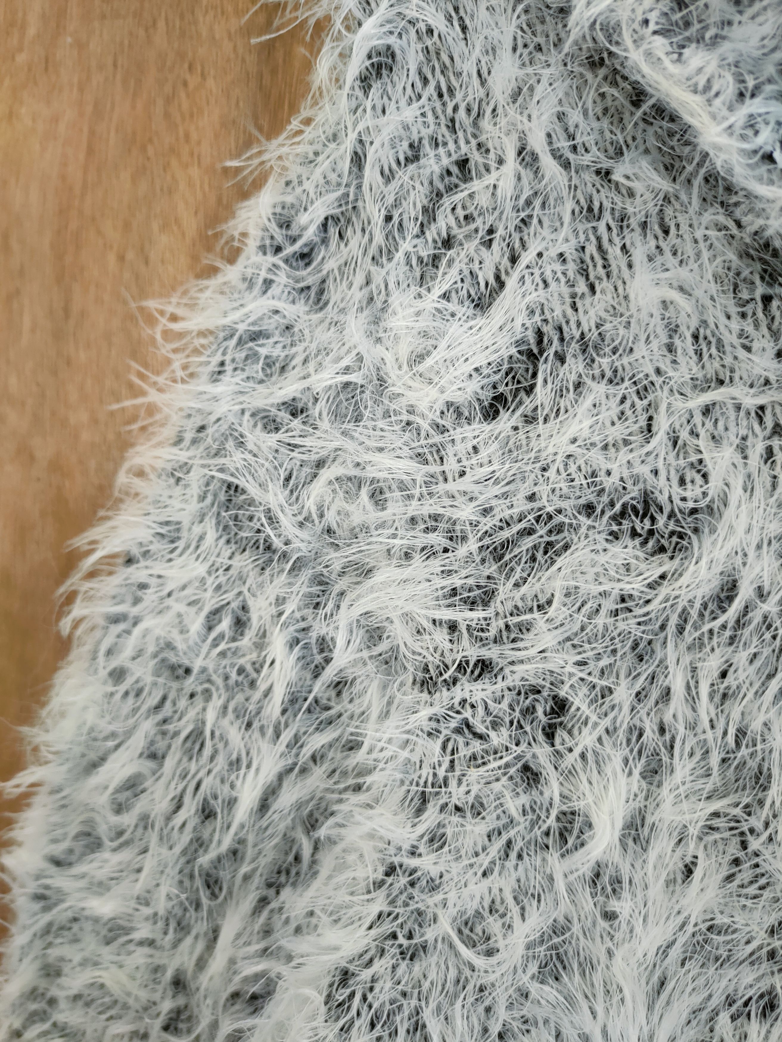 Homespun Knitwear D Cecil Mc Bee fur shag shaggy mohair knitwear #46-970 Size M / US 6-8 / IT 42-44 - 5 Thumbnail