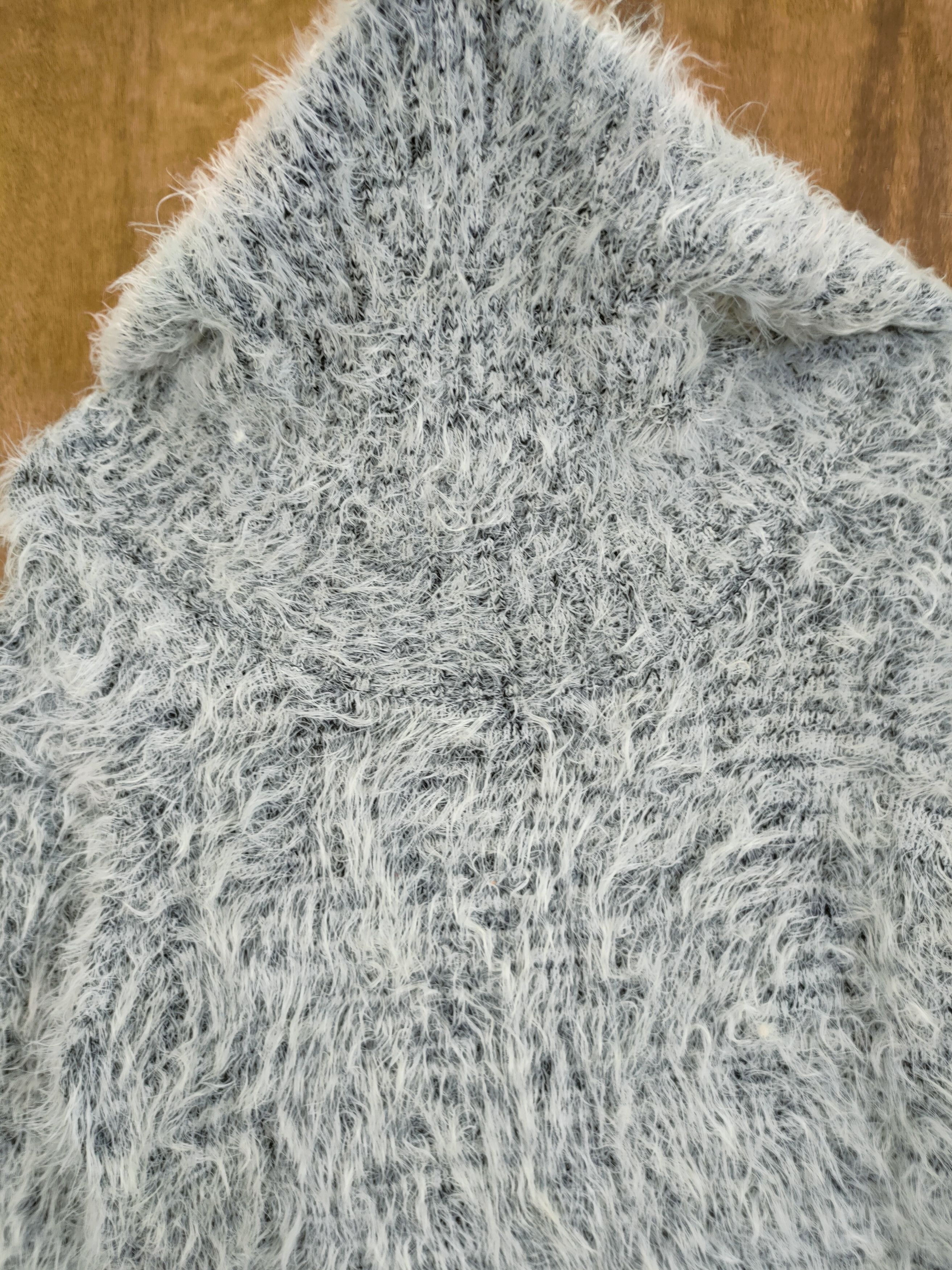 Homespun Knitwear D Cecil Mc Bee fur shag shaggy mohair knitwear #46-970 Size M / US 6-8 / IT 42-44 - 8 Thumbnail