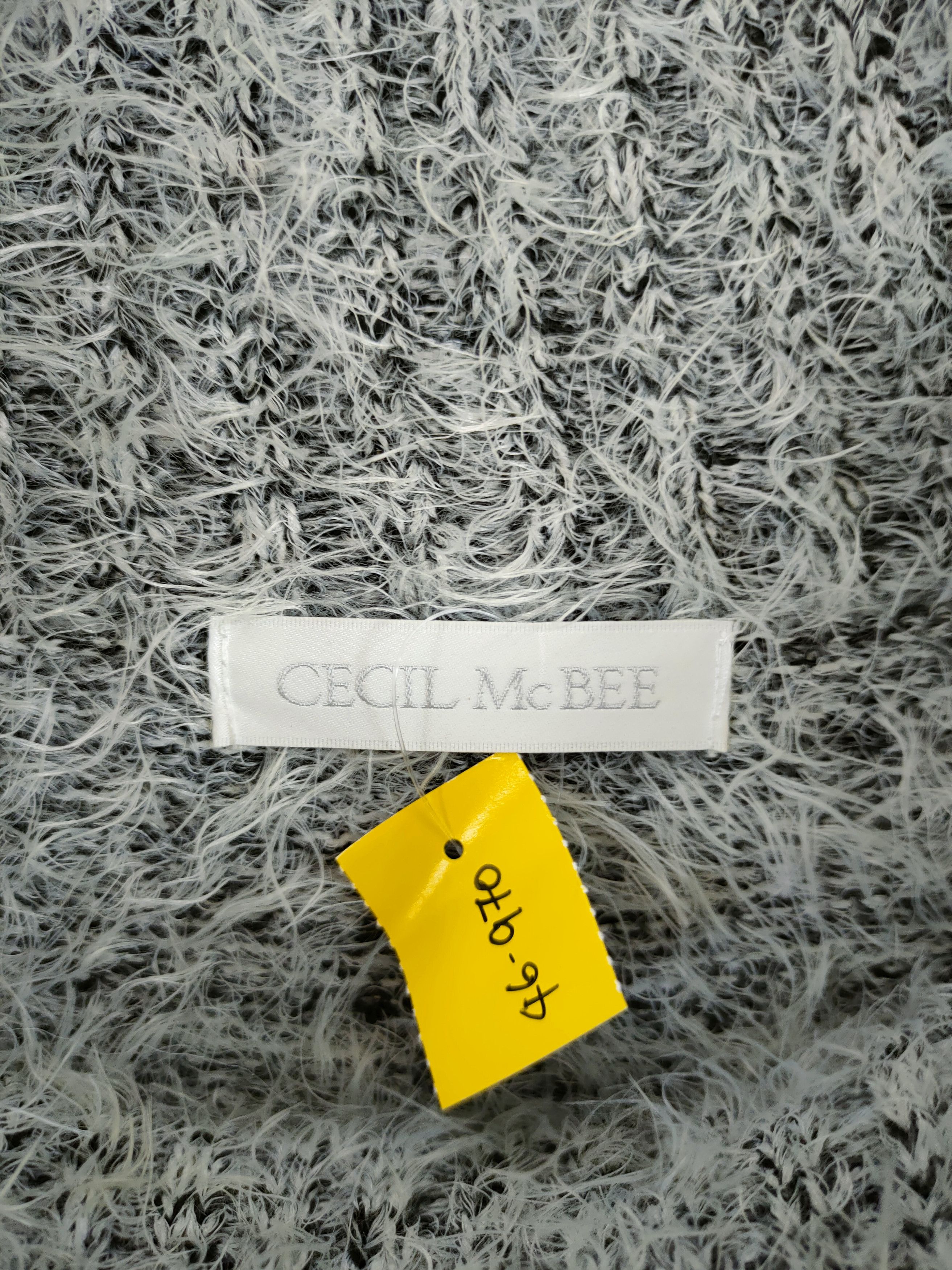 Homespun Knitwear D Cecil Mc Bee fur shag shaggy mohair knitwear #46-970 Size M / US 6-8 / IT 42-44 - 4 Thumbnail
