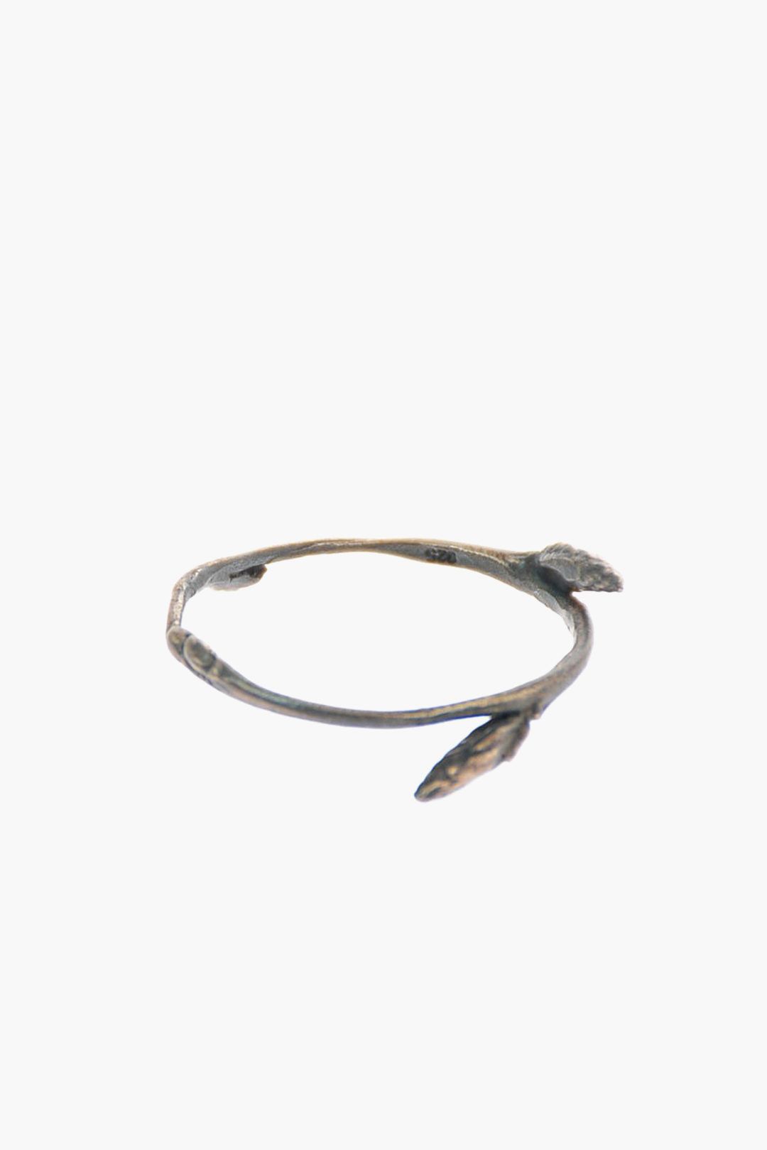 Ann Demeulemeester Double Ring in Silver Size ONE SIZE - 3 Thumbnail