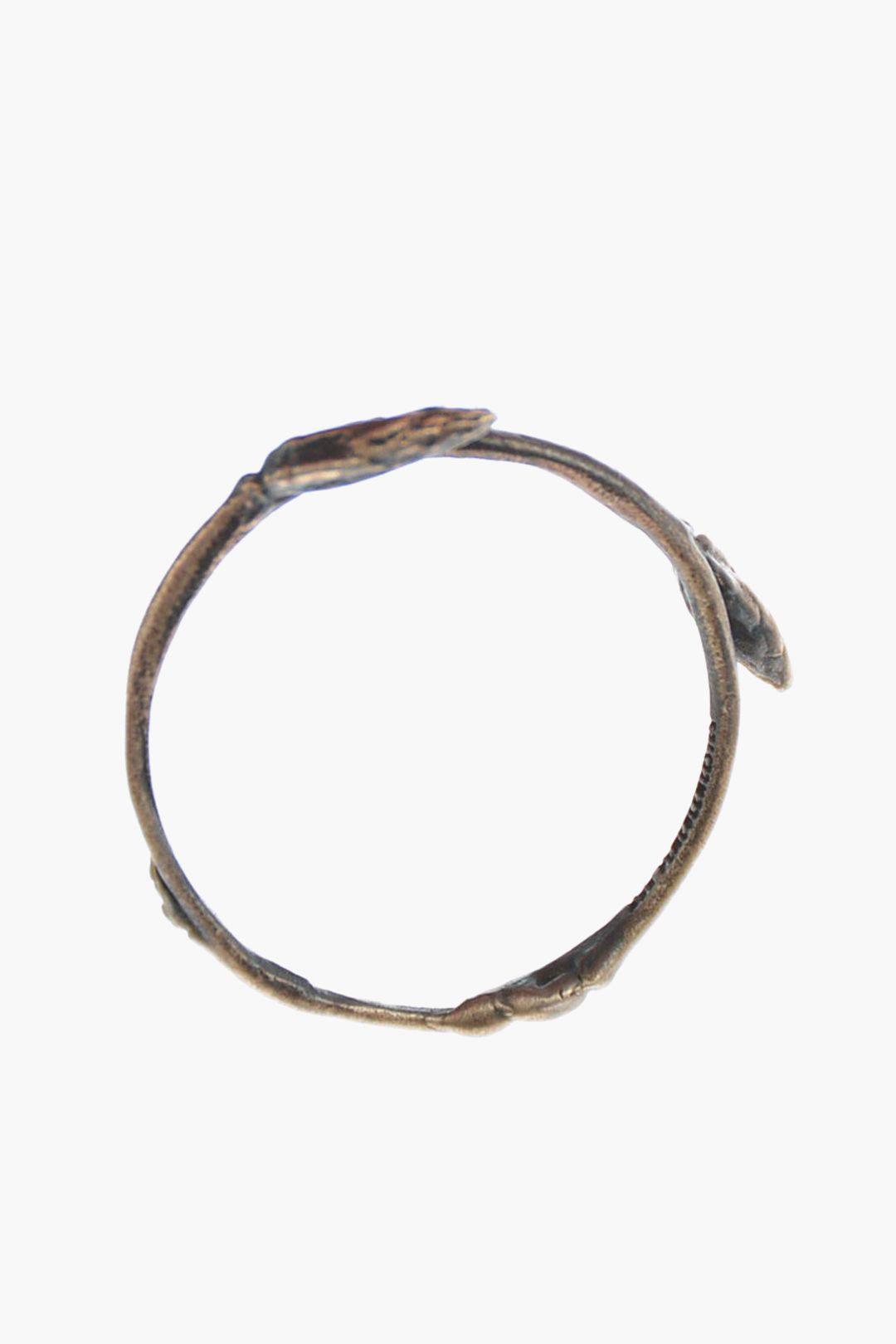 Ann Demeulemeester Double Ring in Silver Size ONE SIZE - 2 Thumbnail