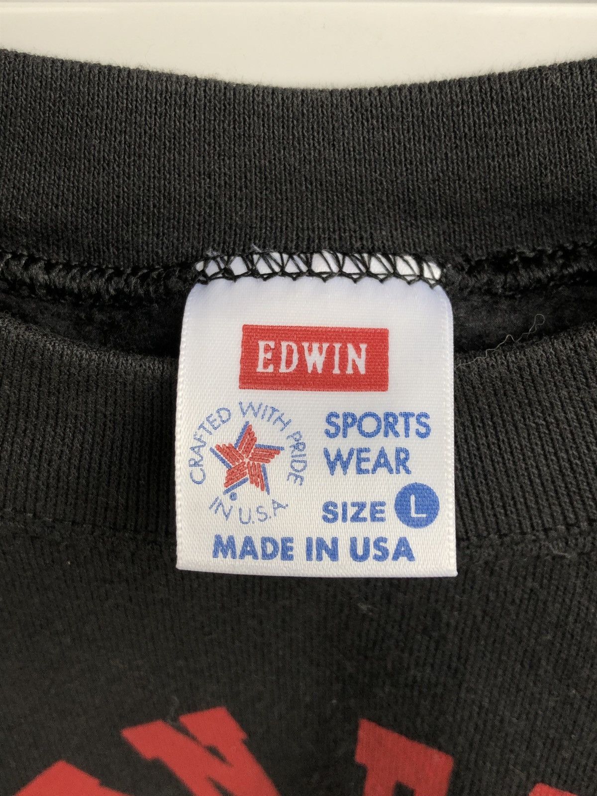 Edwin × Vintage Vintage Edwin Satan Eagle Crewneck/Travis Flacko Scott Size US L / EU 52-54 / 3 - 3 Thumbnail