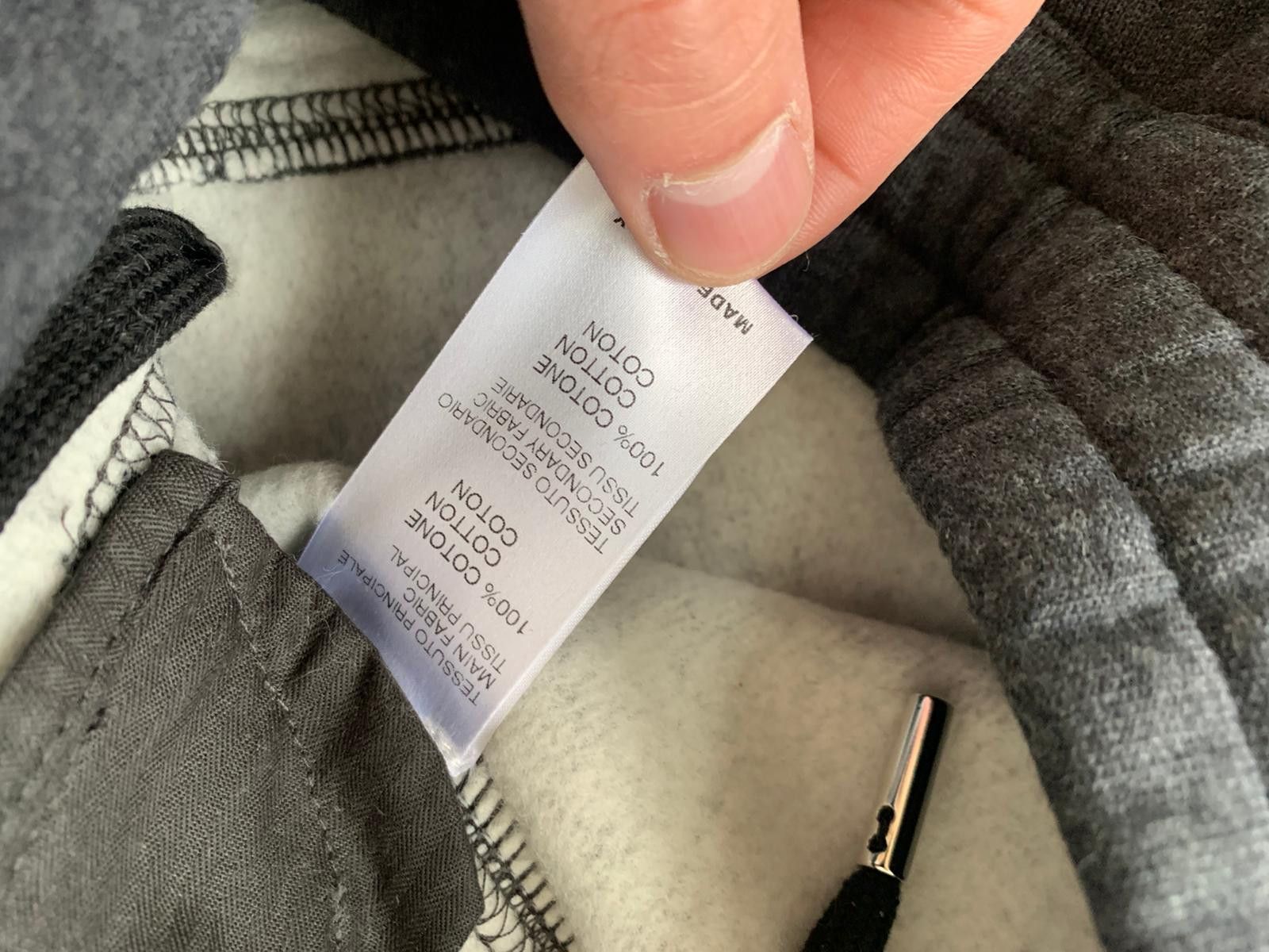 Alexander McQueen Floral Trim Jogger in Grey Size US 34 / EU 50 - 13 Thumbnail