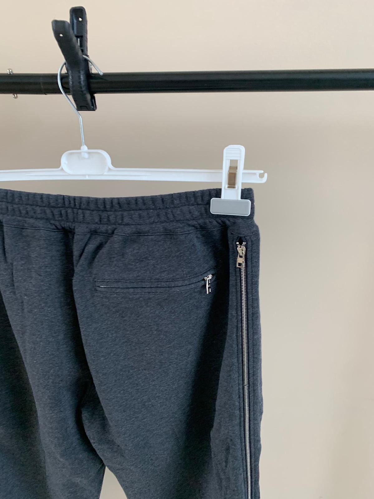Alexander McQueen Side Zip Joggers in Grey Size US 30 / EU 46 - 7 Thumbnail