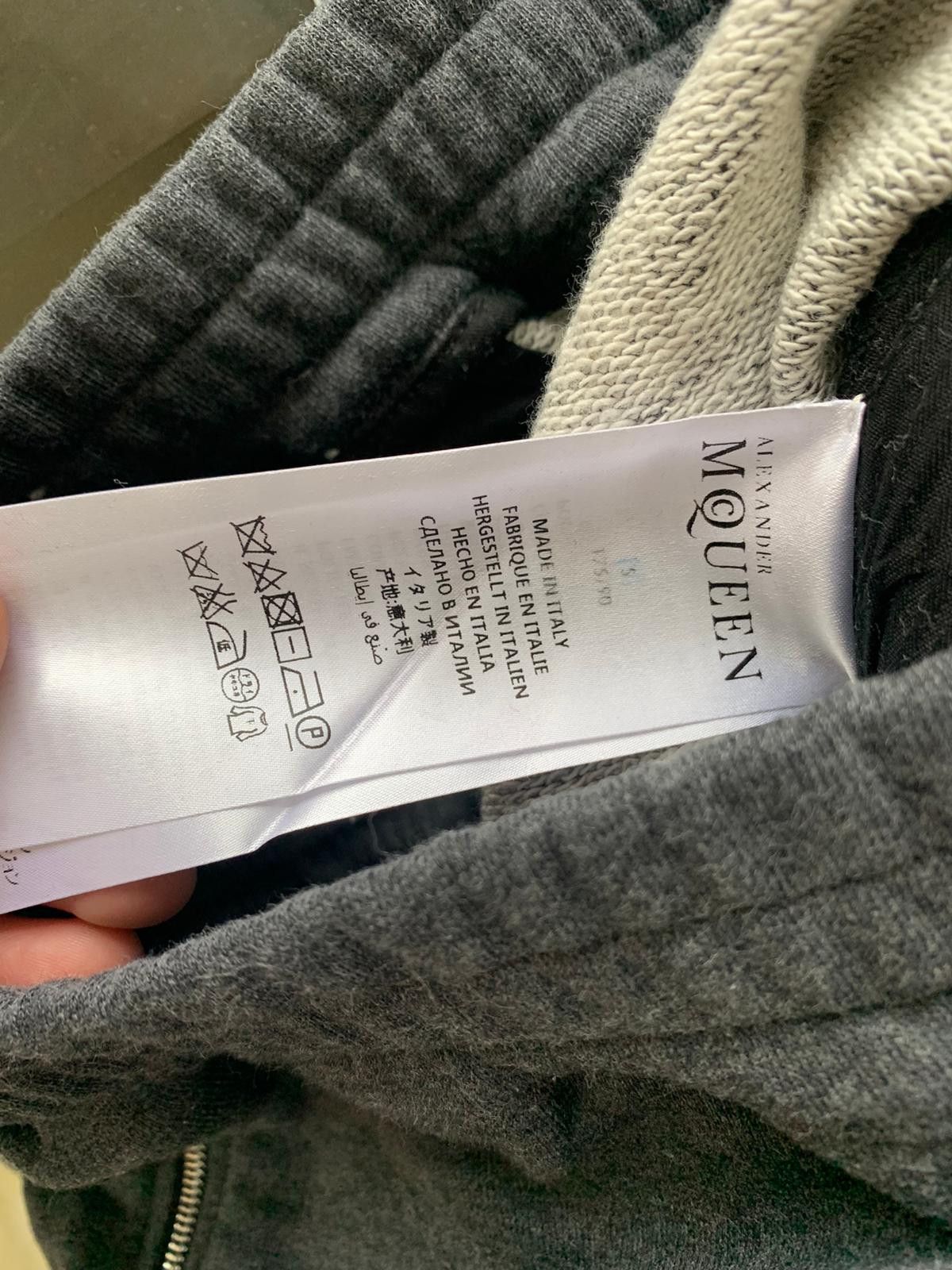 Alexander McQueen Side Zip Joggers in Grey Size US 30 / EU 46 - 12 Thumbnail