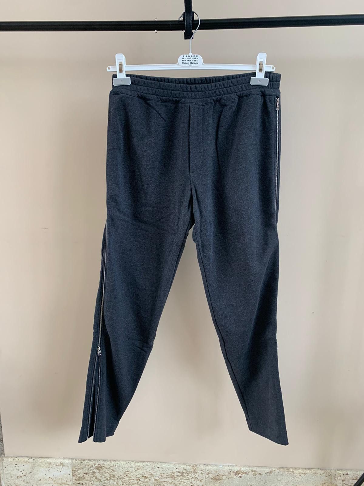 Alexander McQueen Side Zip Joggers in Grey Size US 30 / EU 46 - 2 Thumbnail