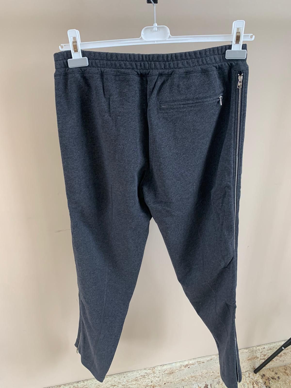 Alexander McQueen Side Zip Joggers in Grey Size US 30 / EU 46 - 9 Thumbnail