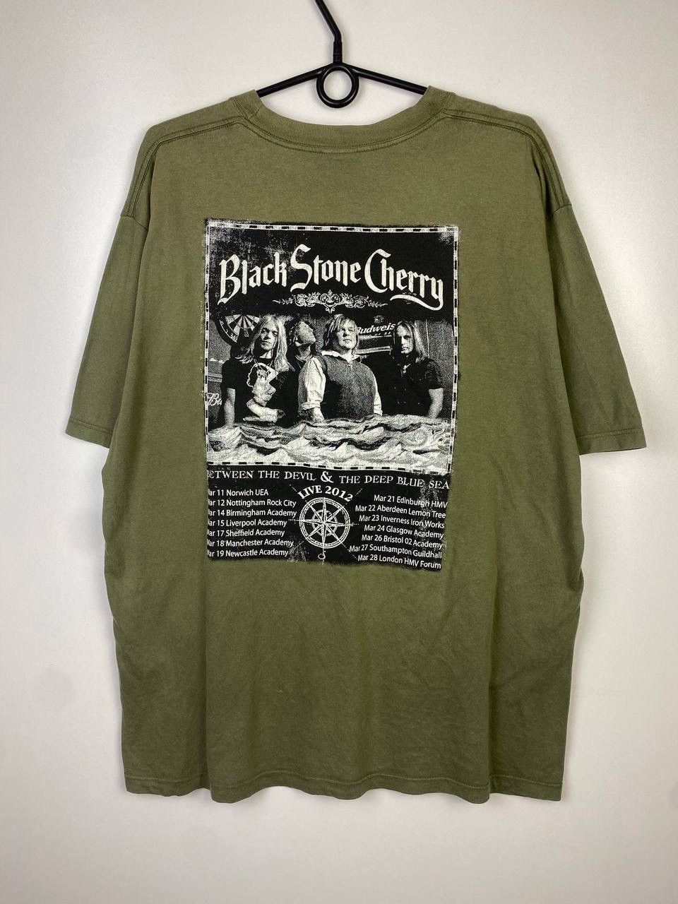 Vintage Black Stone Cherry 2012 vintage t-shirt size Xl Size US XL / EU 56 / 4 - 2 Thumbnail