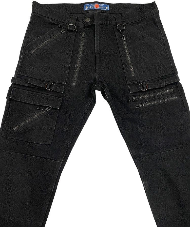 Blackmeans Moto Denim Size US 32 / EU 48 - 2 Thumbnail