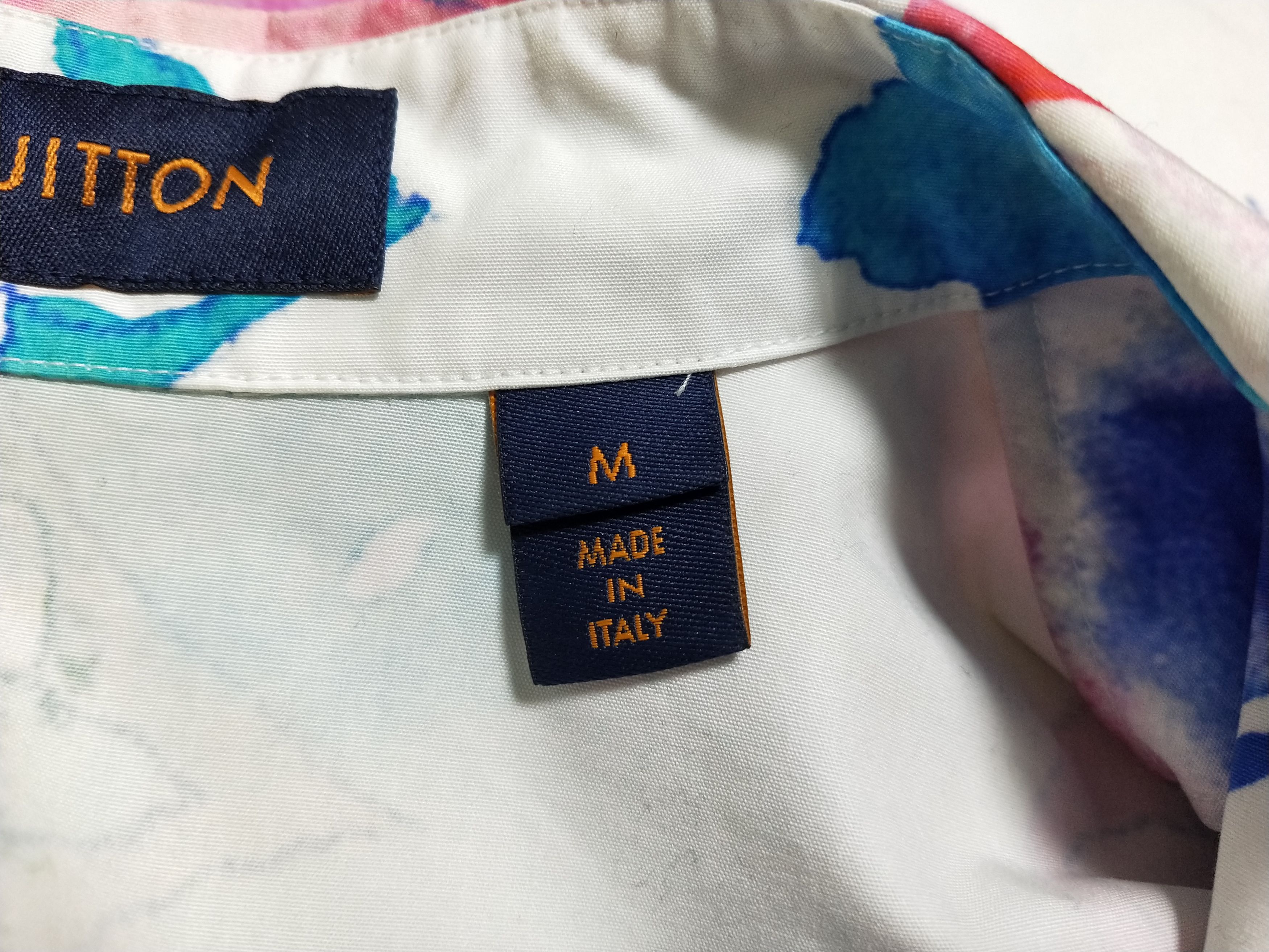 Louis Vuitton Watercolor Monogram Button Up Shirt Size US M / EU 48-50 / 2 - 6 Thumbnail