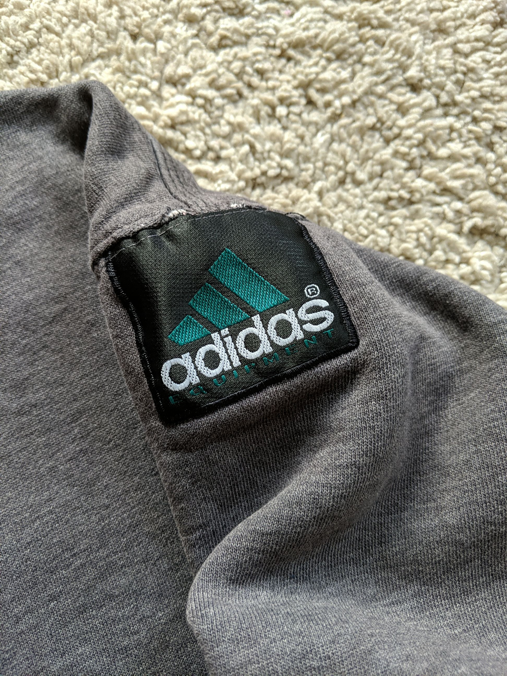 Adidas × Vintage Adidas Equipment Crewneck Sweater Size US M / EU 48-50 / 2 - 3 Thumbnail