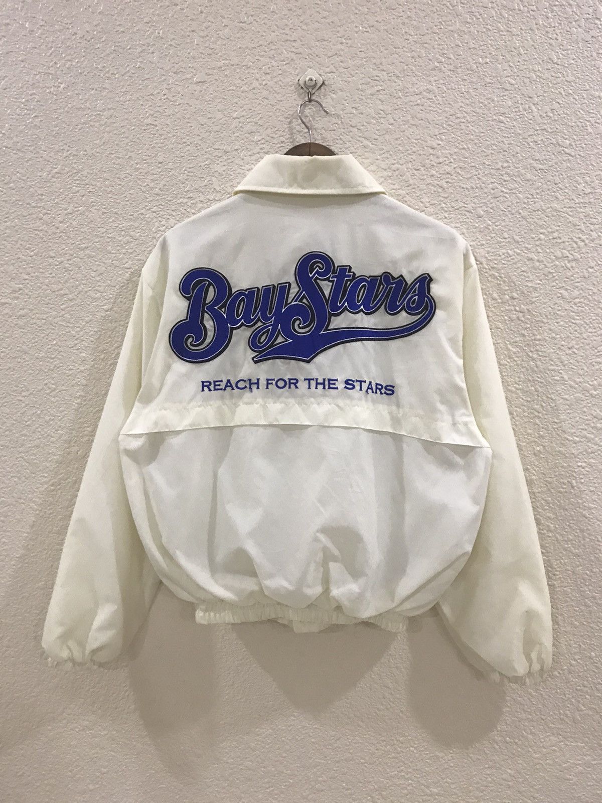Mizuno BayStars by Mizuno baseball varsity light jacket Size US M / EU 48-50 / 2 - 2 Thumbnail