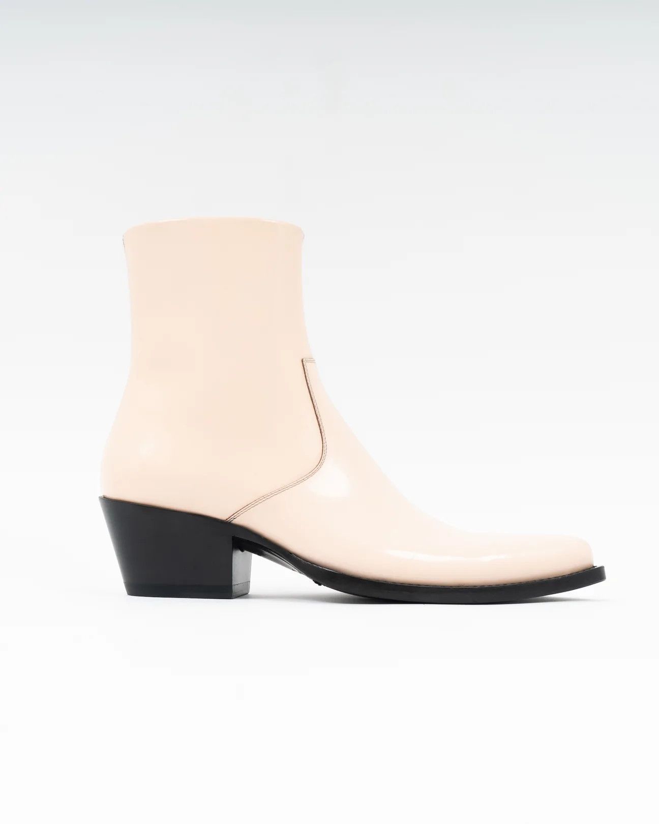 Calvin Klein 205W39NYC × Raf Simons Nude 50mm Western Boots Size US 12 / EU 45 - 1 Thumbnail