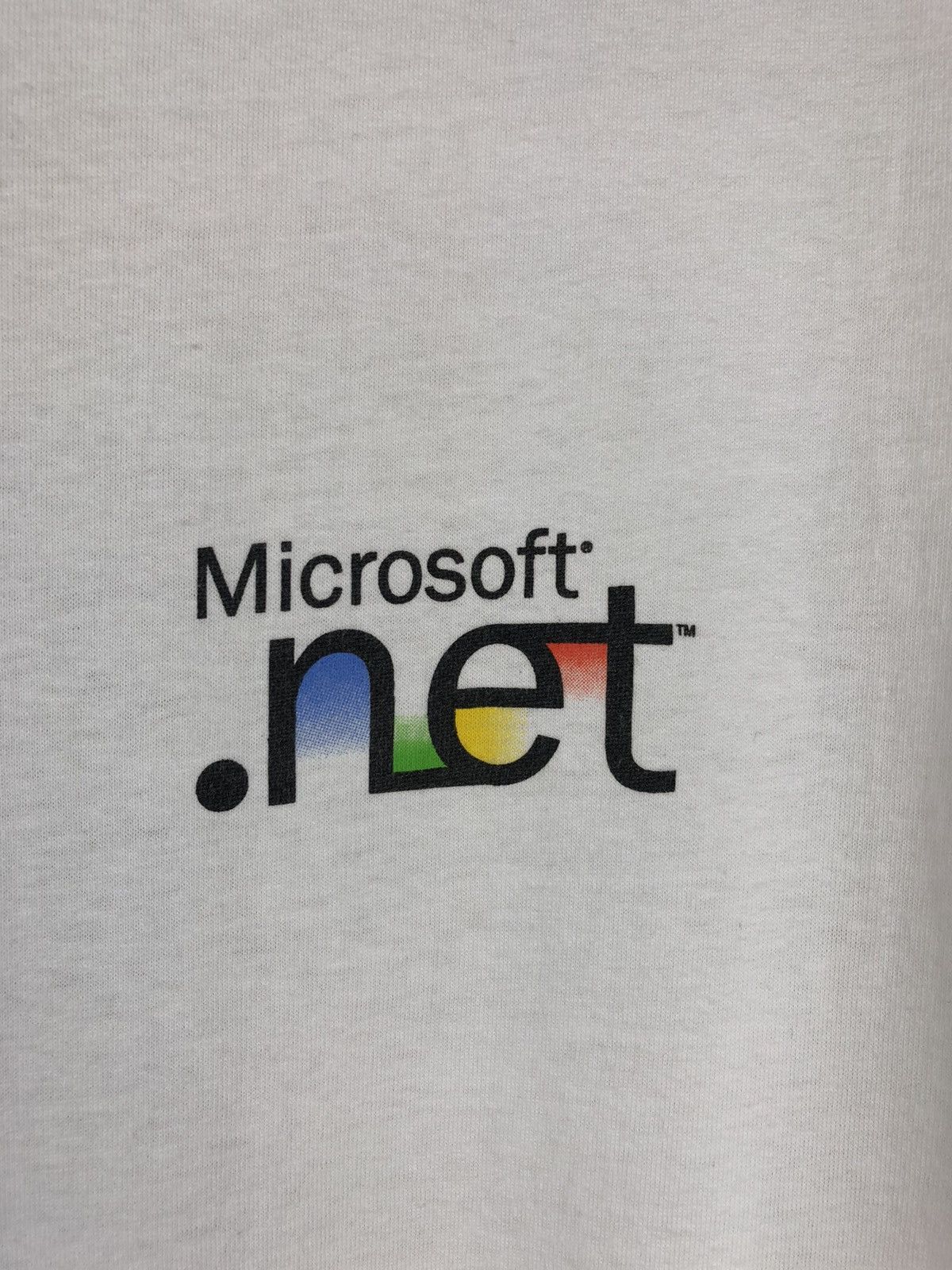 Microsoft Vintage Microsoft T-Shirt Size US XL / EU 56 / 4 - 4 Thumbnail