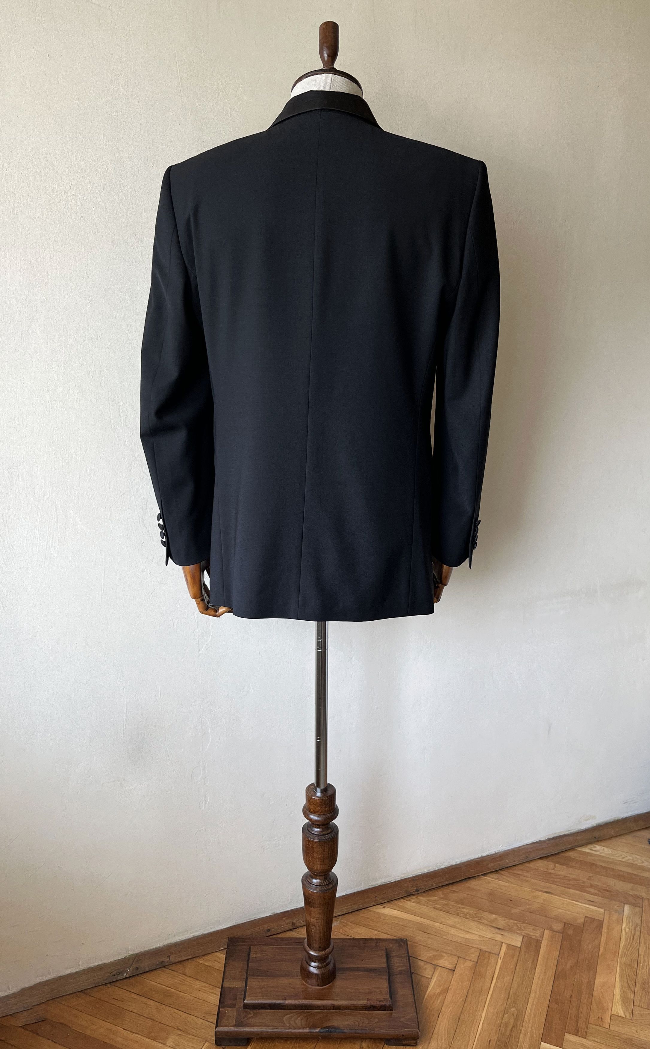Vintage SuperFine Wool Men's Tuxedo - Pit to Pit 21.4in / 54.5cm Size 38R - 5 Thumbnail