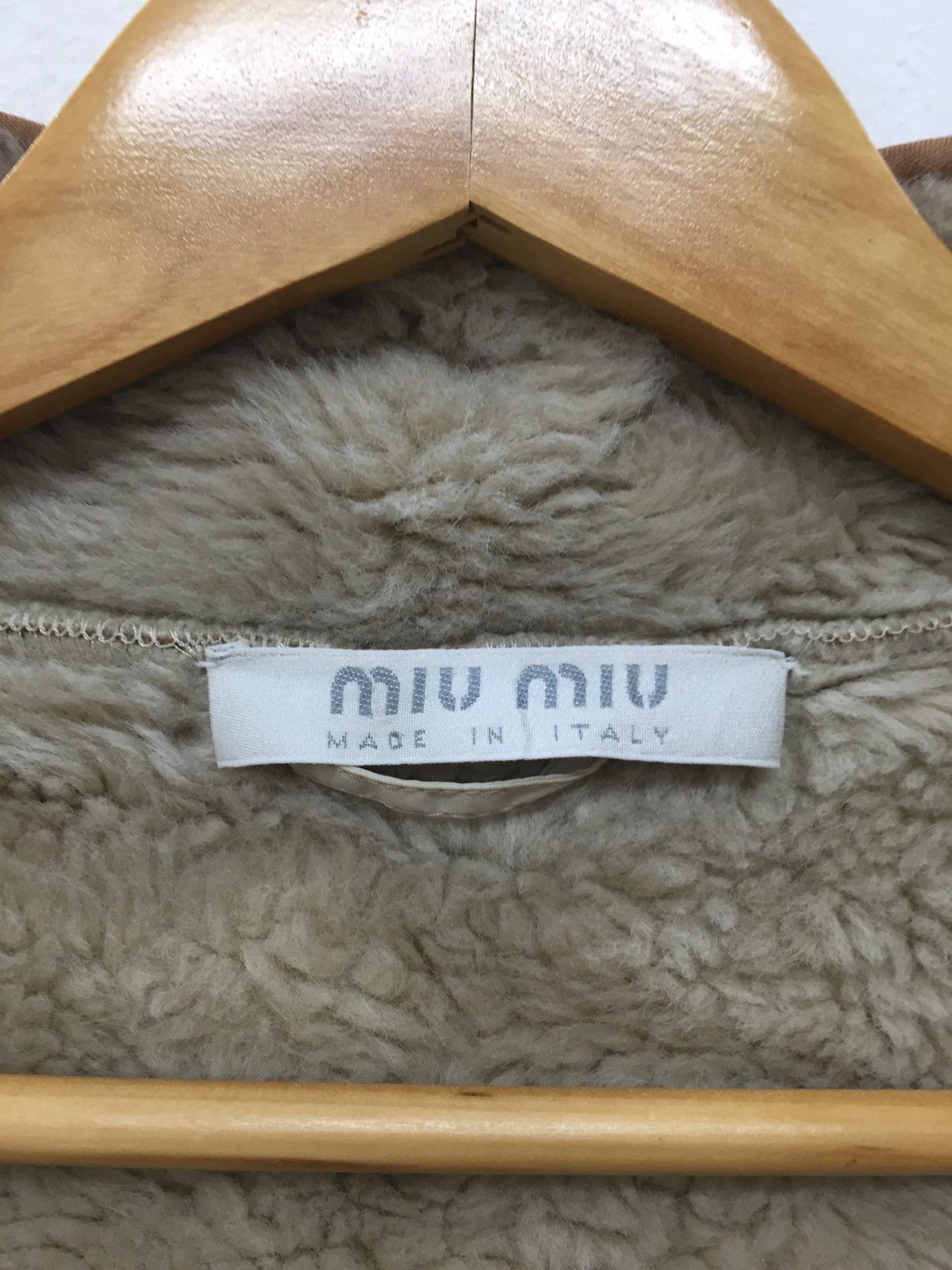 Miu Miu × Prada AW99 Miu Miu Sherpa Backpack Jacket prada Size M / US 6-8 / IT 42-44 - 10 Thumbnail