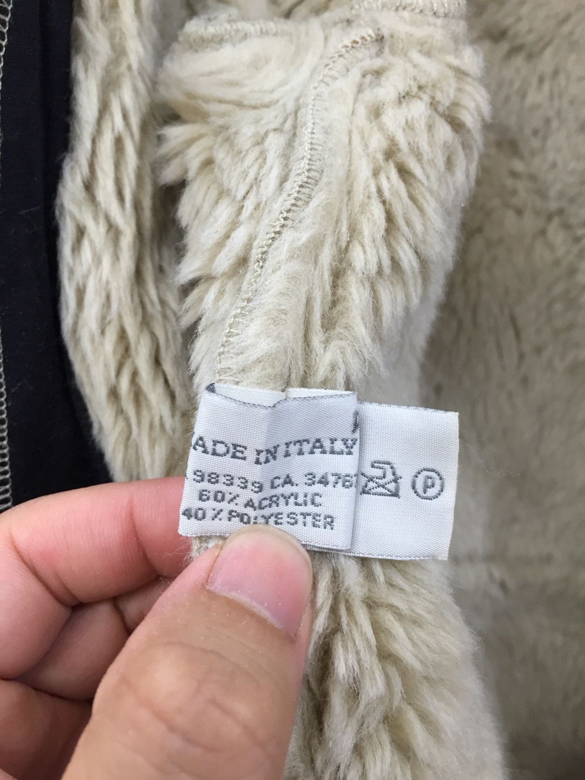 Miu Miu × Prada AW99 Miu Miu Sherpa Backpack Jacket prada Size M / US 6-8 / IT 42-44 - 11 Thumbnail