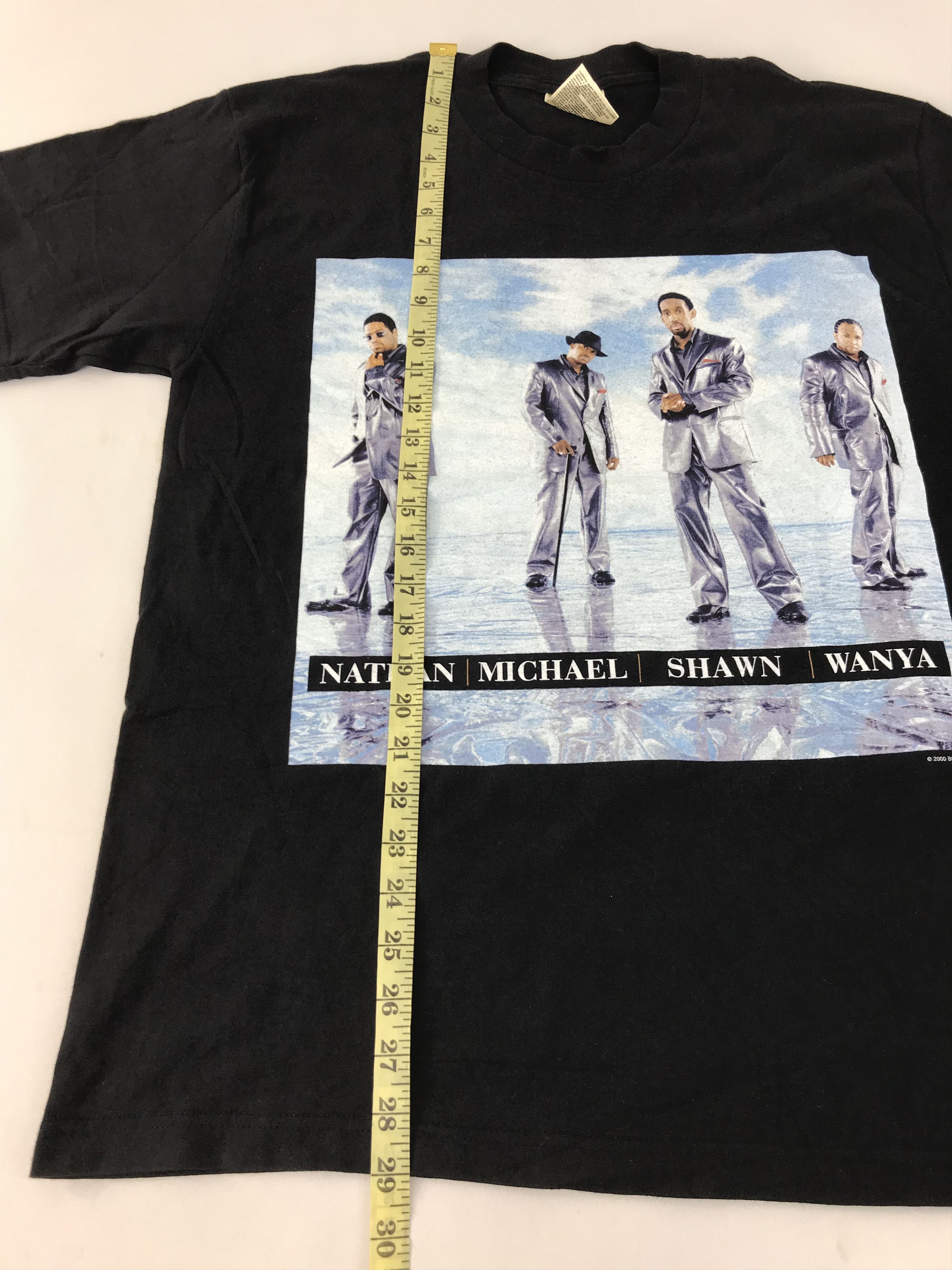 Band Tees × Rap Tees × Vintage Rare Boyz II Men B2M American Singer Vocal Band R&B Pop Size US L / EU 52-54 / 3 - 9 Thumbnail