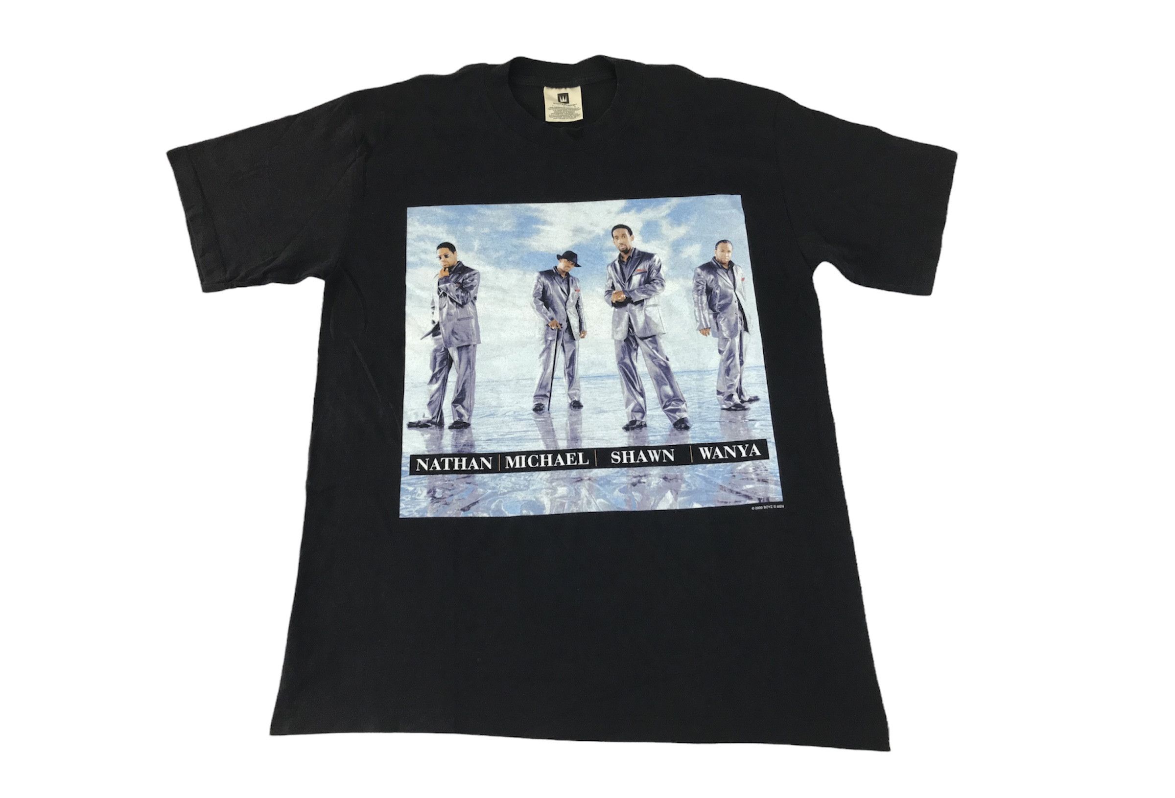 Band Tees × Rap Tees × Vintage Rare Boyz II Men B2M American Singer Vocal Band R&B Pop Size US L / EU 52-54 / 3 - 1 Thumbnail