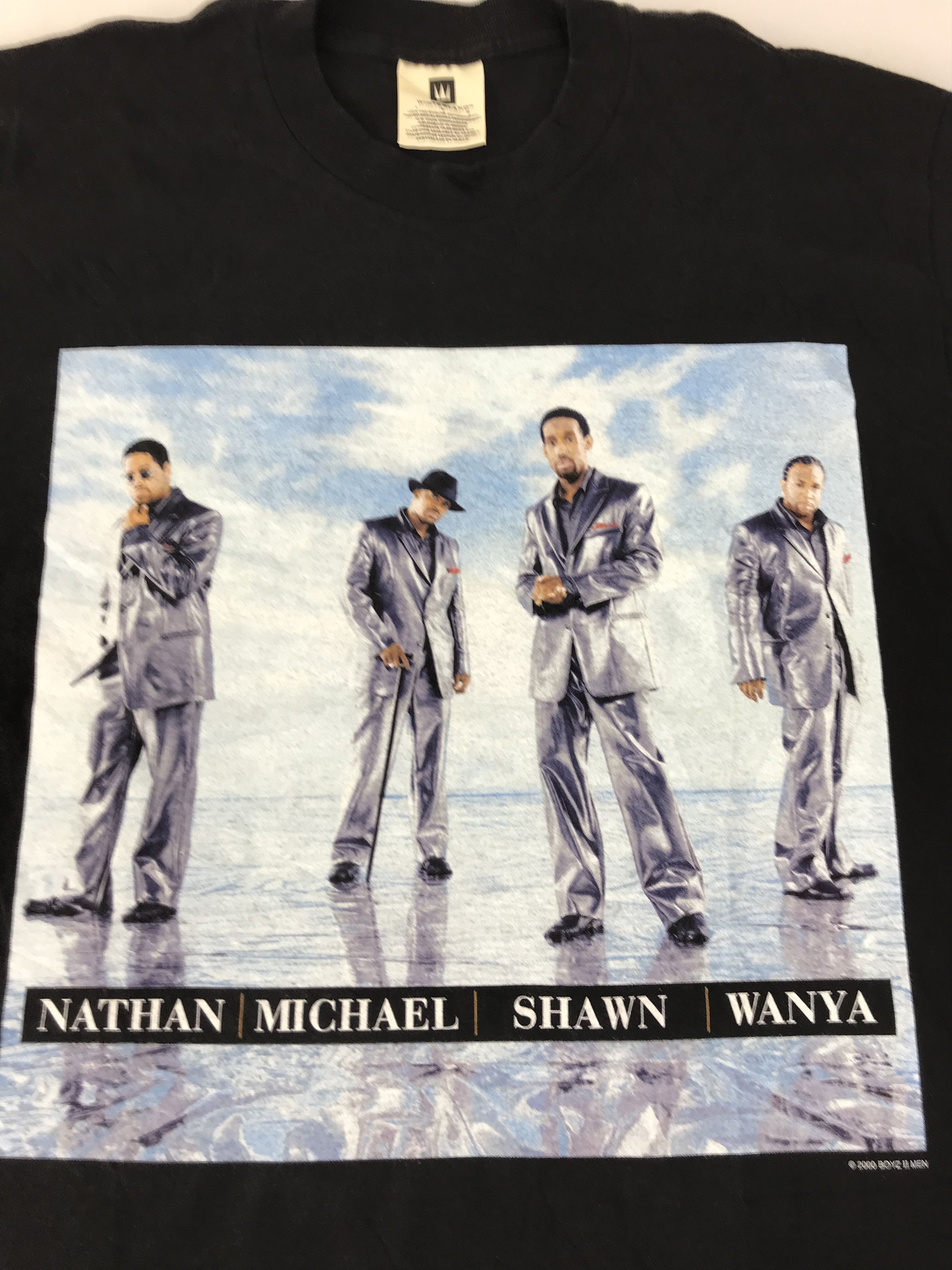 Band Tees × Rap Tees × Vintage Rare Boyz II Men B2M American Singer Vocal Band R&B Pop Size US L / EU 52-54 / 3 - 3 Thumbnail