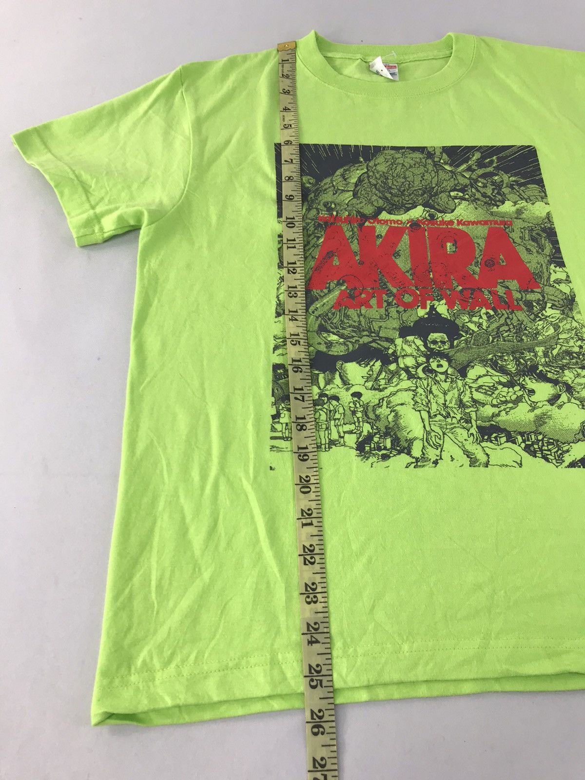 Anime × Japanese Brand Akira Exhibition Art Of Wall Biker Kaneda Box Graphic Tee Size US M / EU 48-50 / 2 - 10 Thumbnail