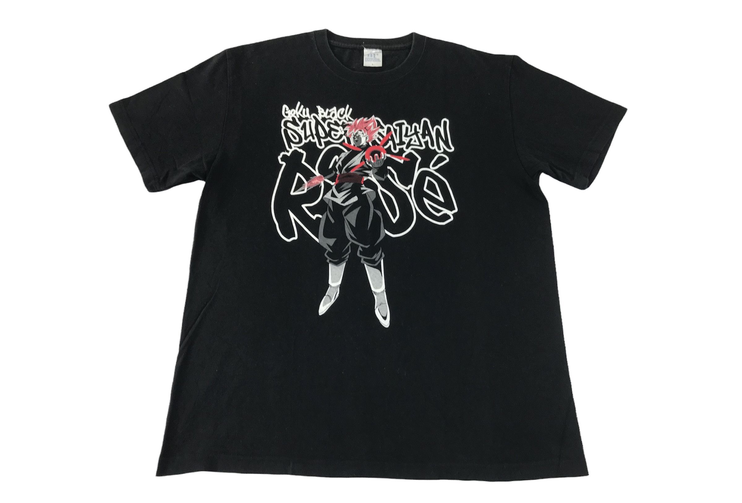 Anime × Japanese Brand Anime Manga Dragon Ball Goku Black Super Saiyan Rise Tee Size US L / EU 52-54 / 3 - 1 Thumbnail