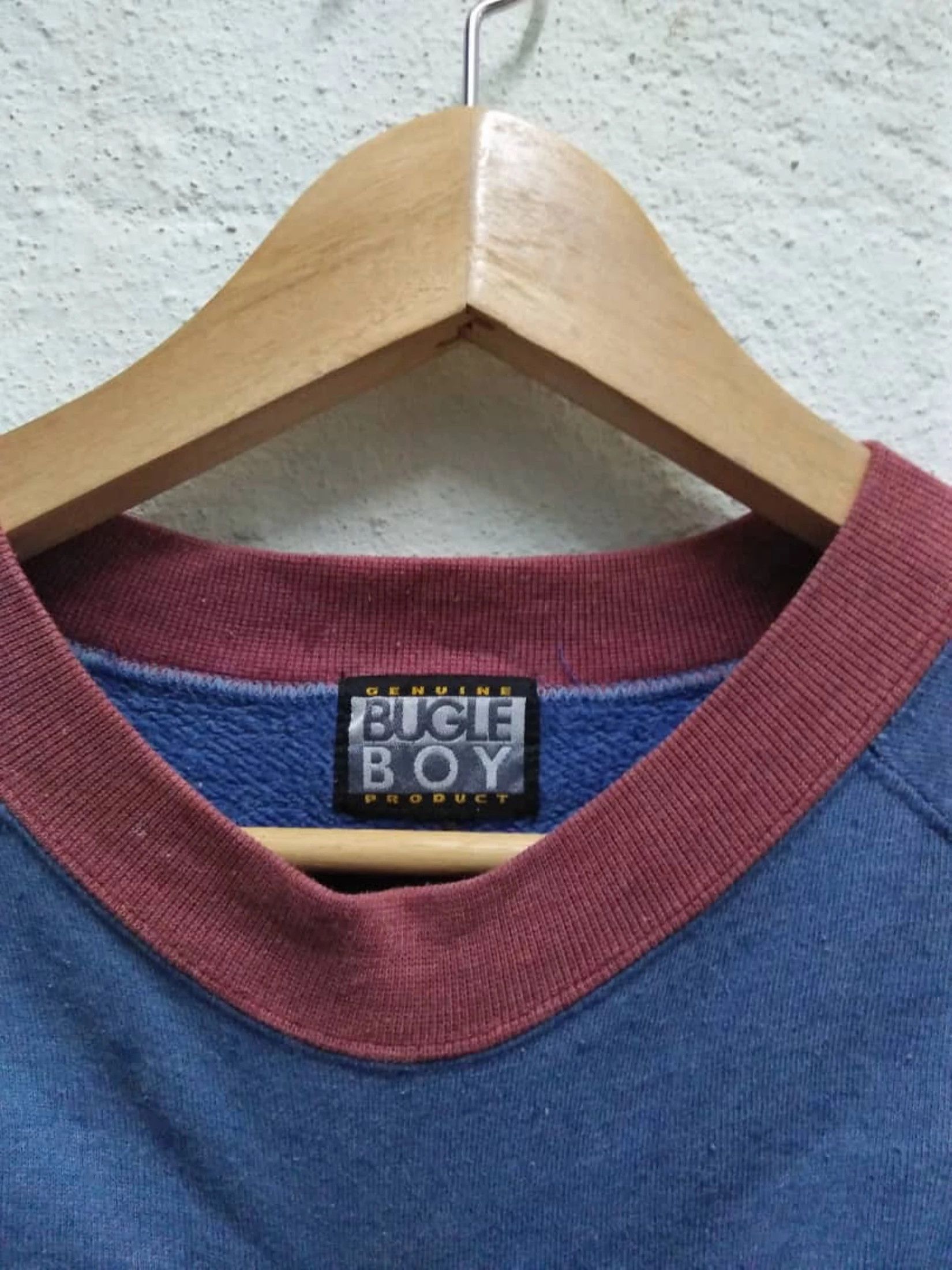 Bugle Boy Rare Vintage 90s Bugle Boy Crewneck Sweatshirt Size US L / EU 52-54 / 3 - 5 Thumbnail
