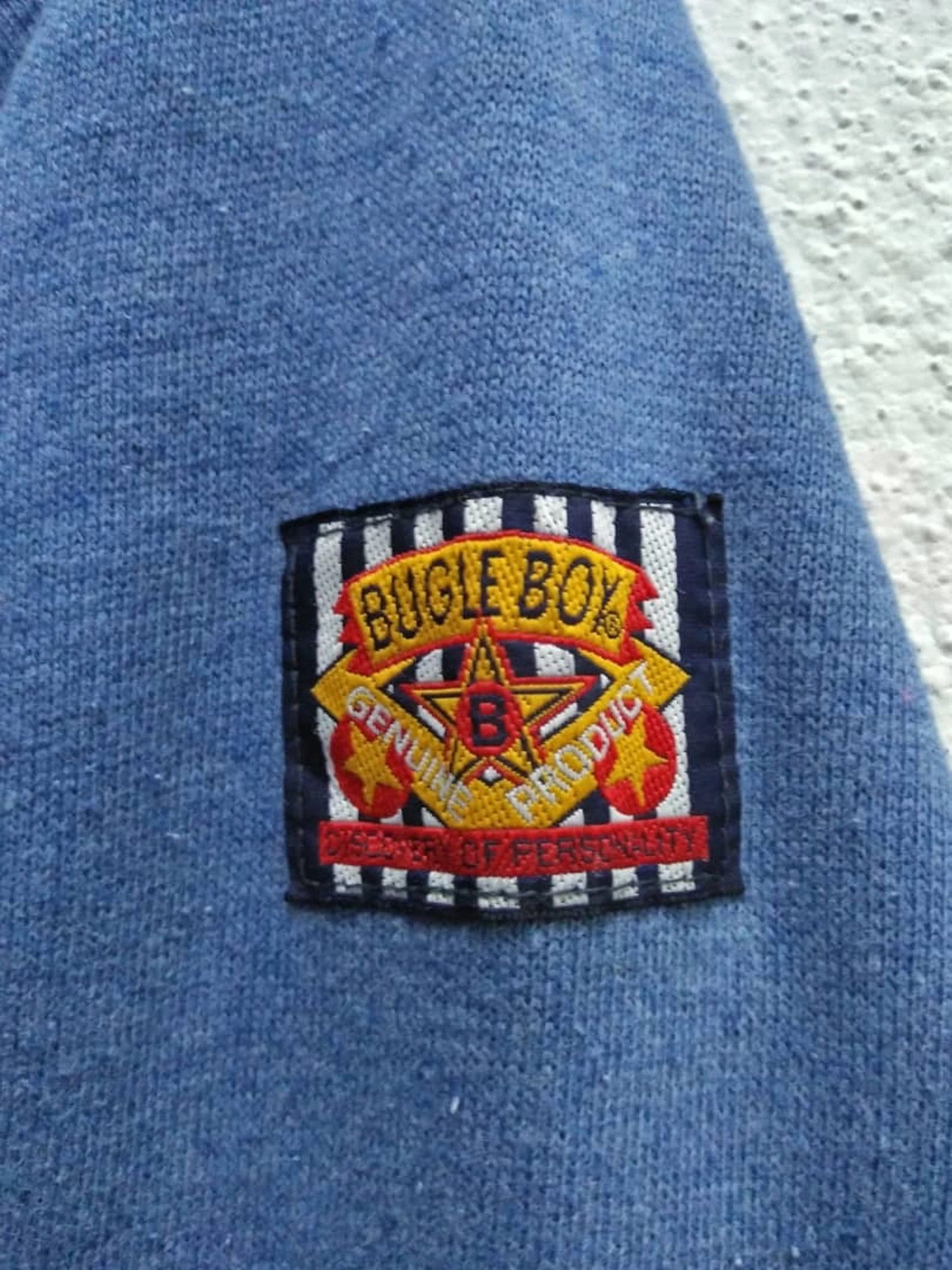 Bugle Boy Rare Vintage 90s Bugle Boy Crewneck Sweatshirt Size US L / EU 52-54 / 3 - 4 Thumbnail