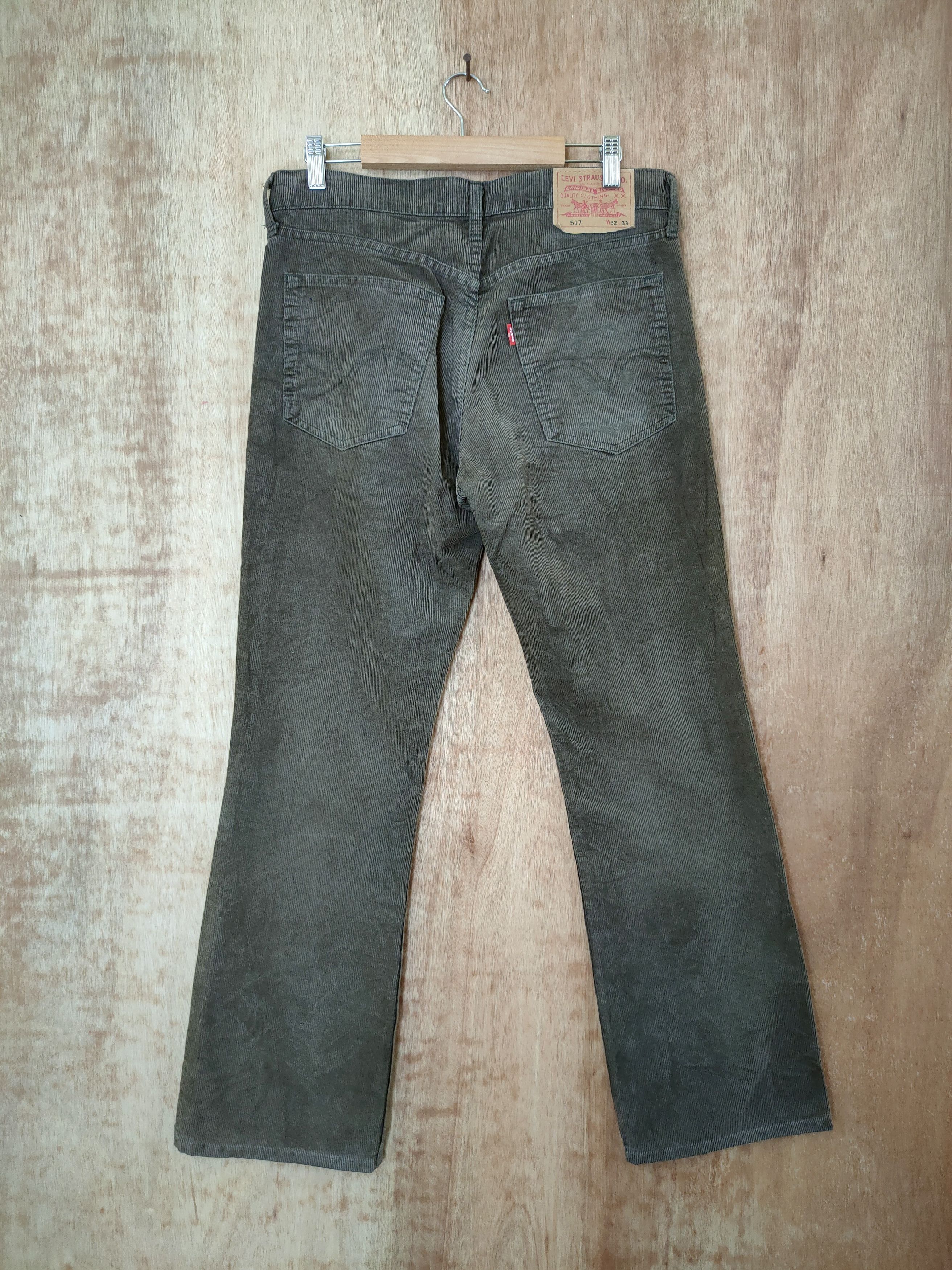 Levi's 517 Levis corduroy vintage pants #46-419 Size US 32 / EU 48 - 5 Thumbnail