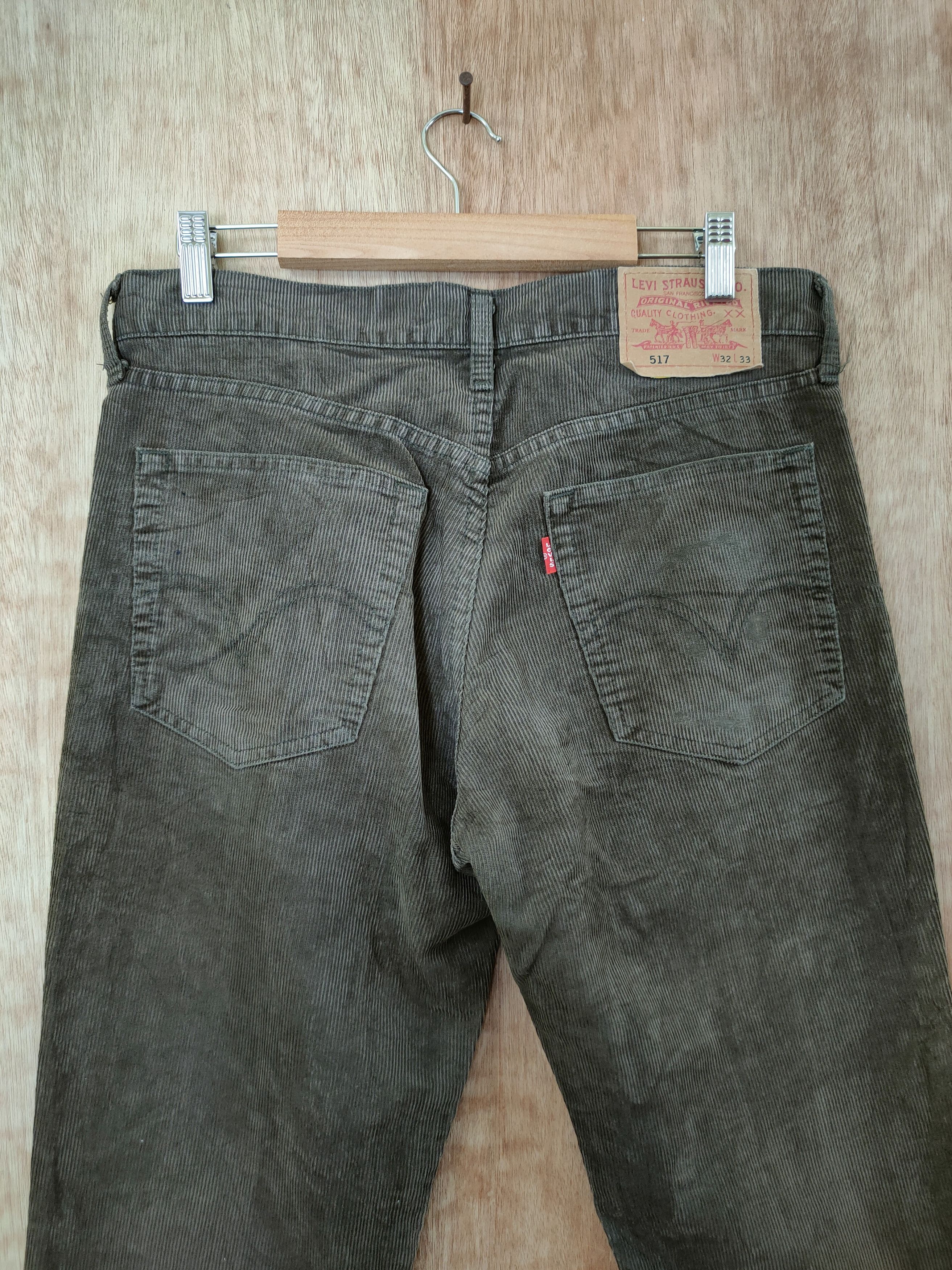 Levi's 517 Levis corduroy vintage pants #46-419 Size US 32 / EU 48 - 7 Thumbnail