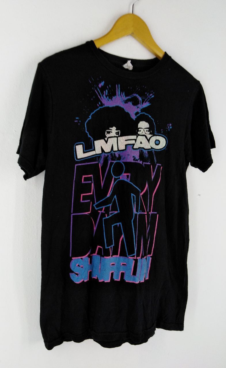 Band Tees × Vintage LMFAO SHIRT NICE DESIGN Size US M / EU 48-50 / 2 - 5 Thumbnail