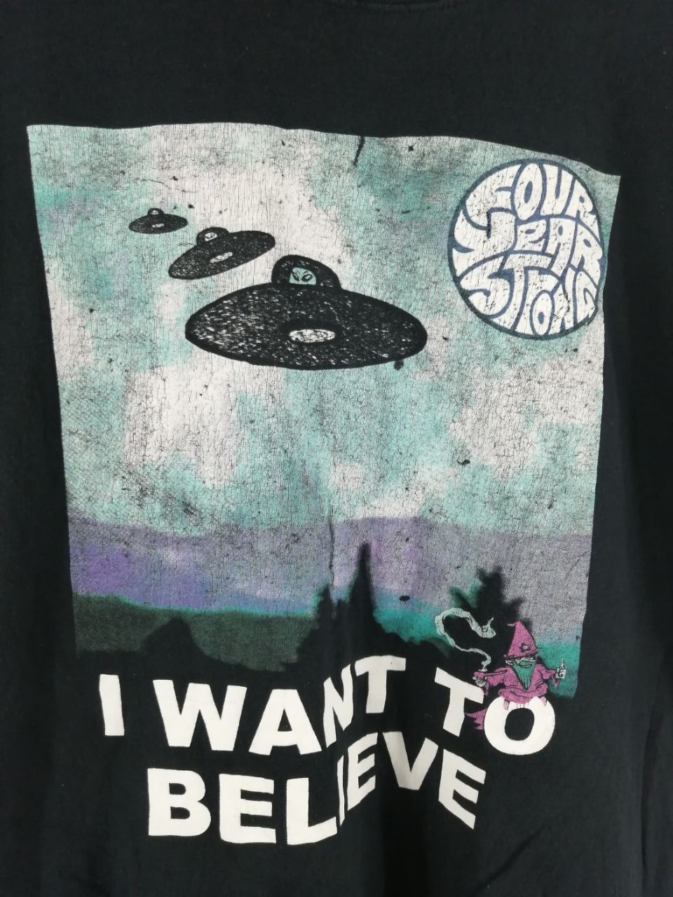 Gildan UFO I WANT TO BELIEVE TEE Size US M / EU 48-50 / 2 - 2 Thumbnail