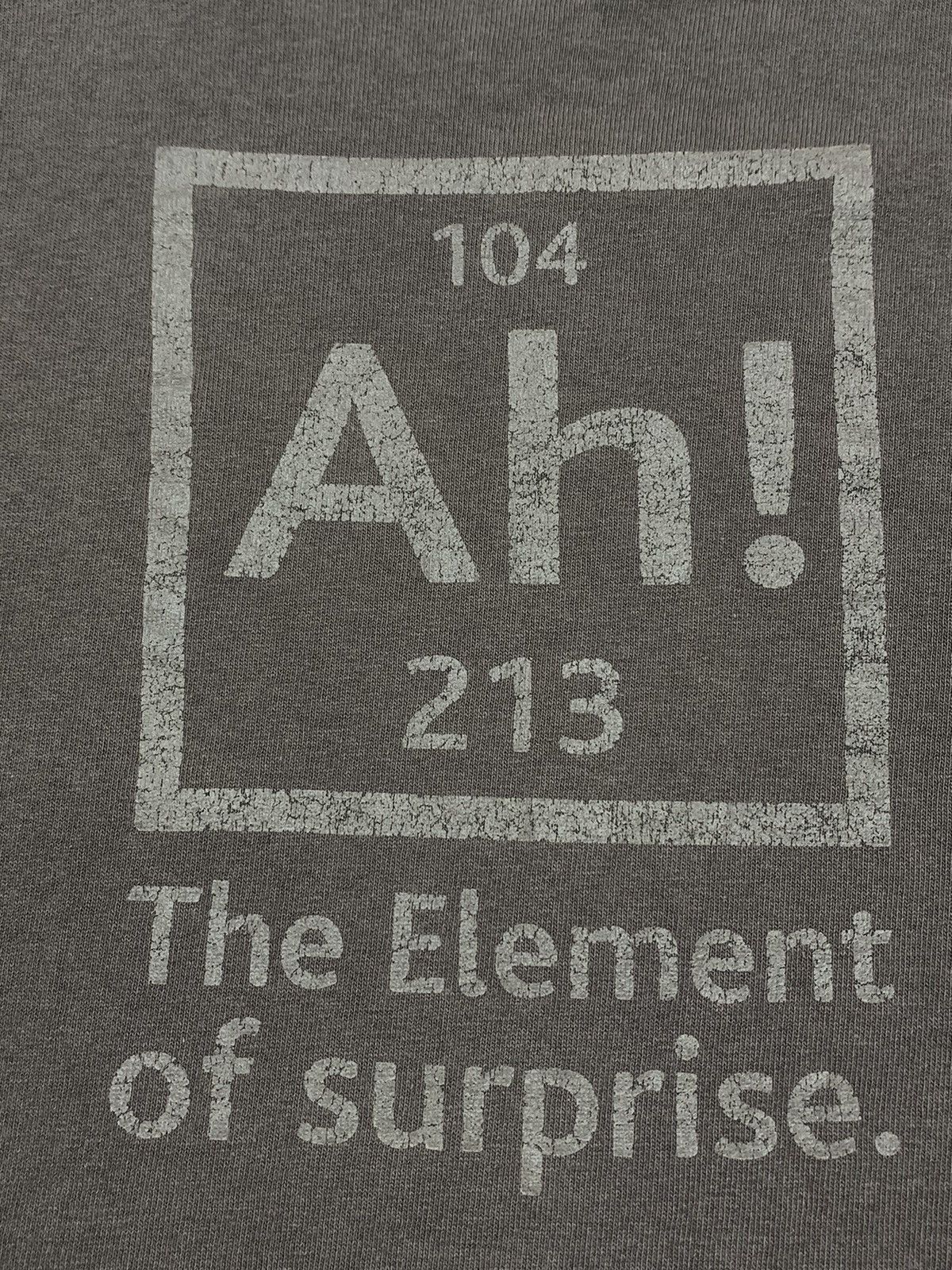 Vintage Vintage Y2K Humor AH Mendeleev t-shirt big logo size L Size US L / EU 52-54 / 3 - 2 Thumbnail